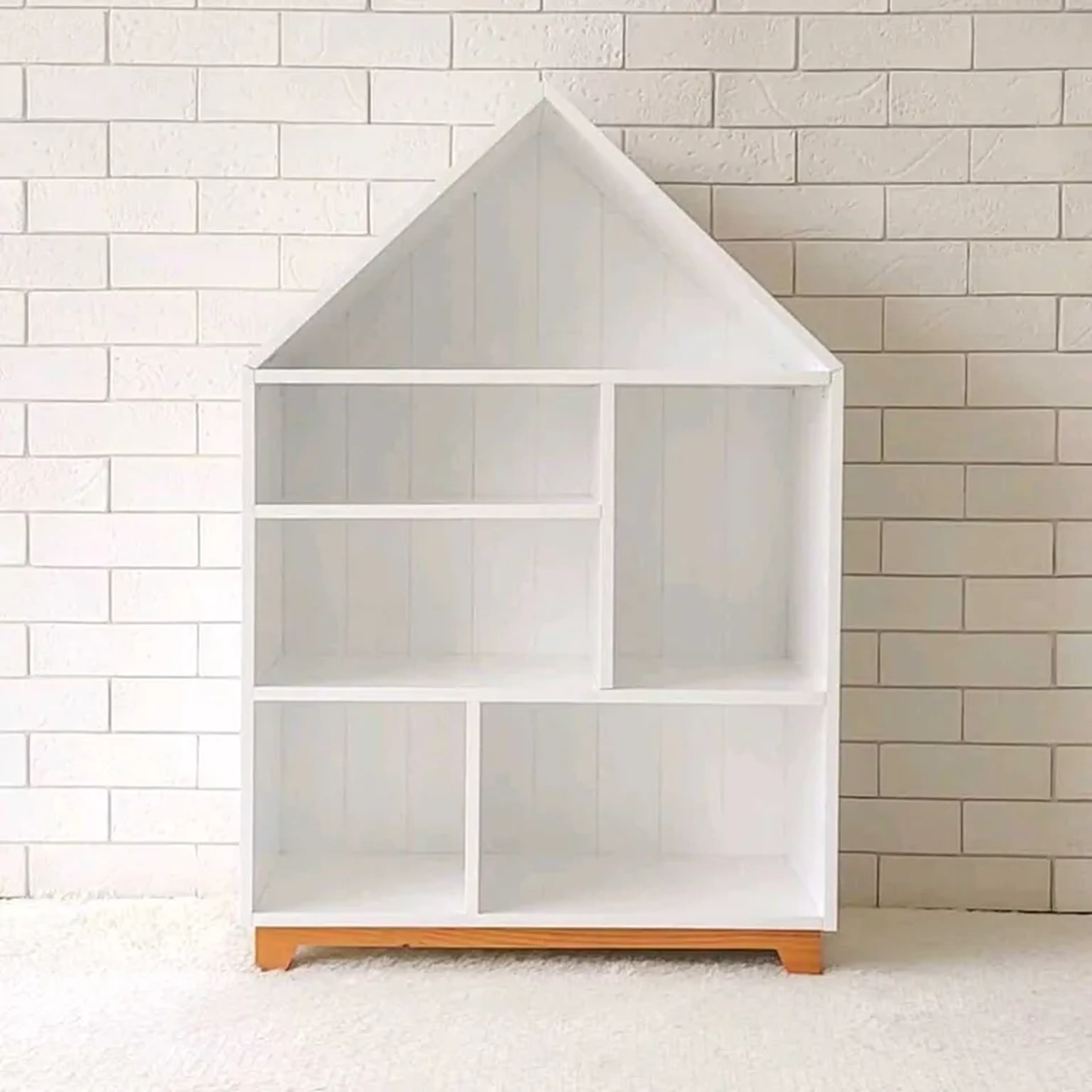 Estante livros organizador de brinquedos imagem