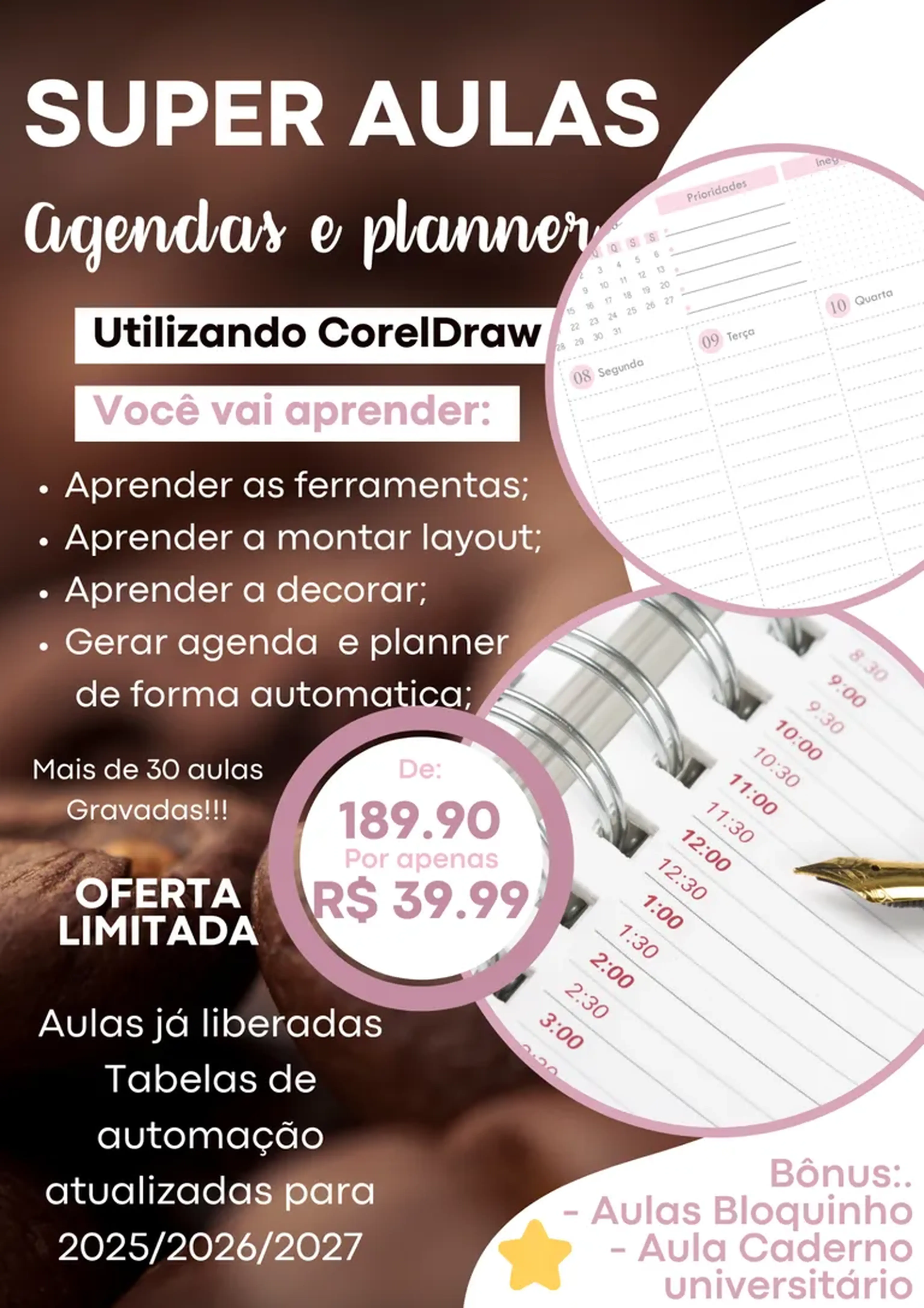 Super Aulas CorelDraw imagem