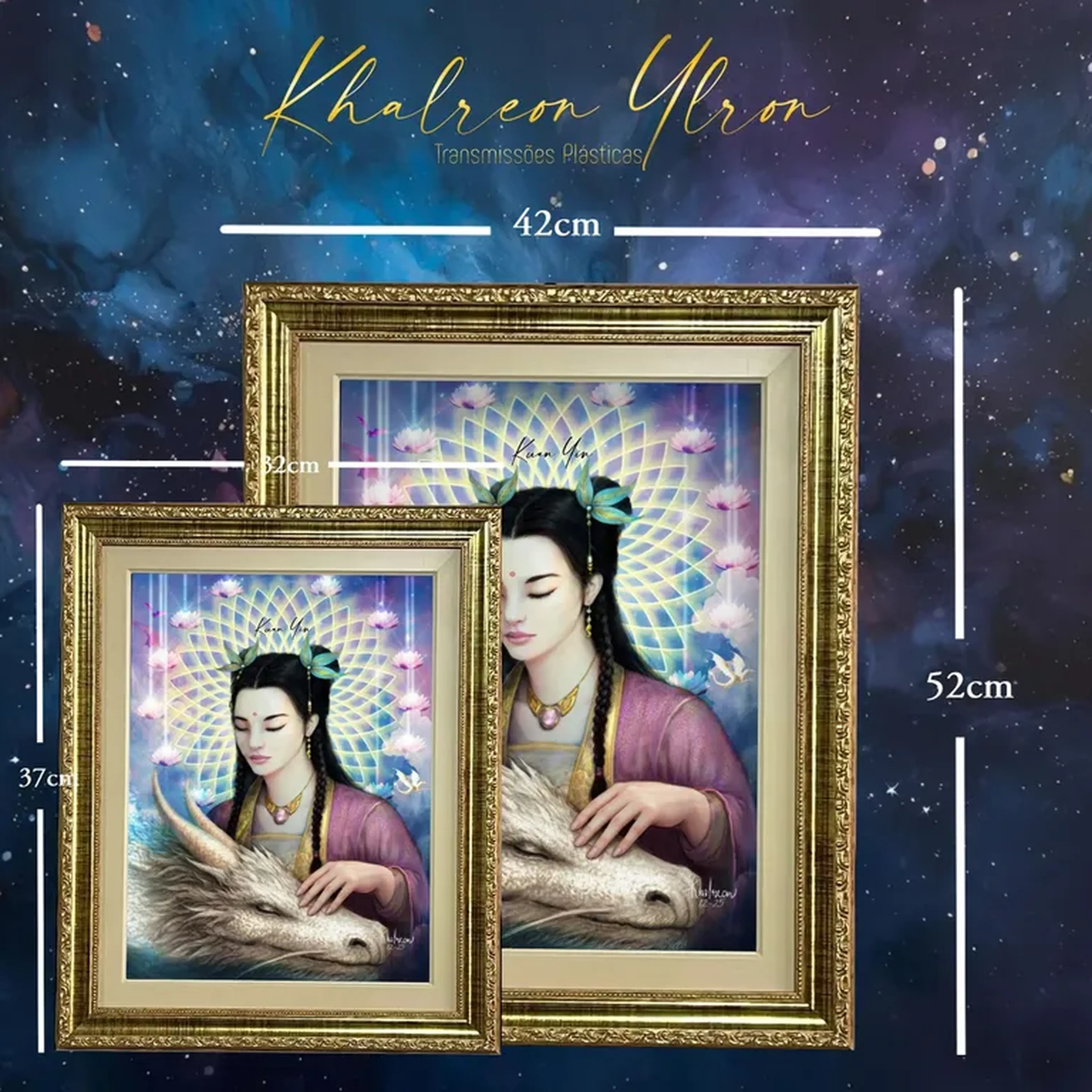 Quadro P- Deusa Kuan Yin imagem