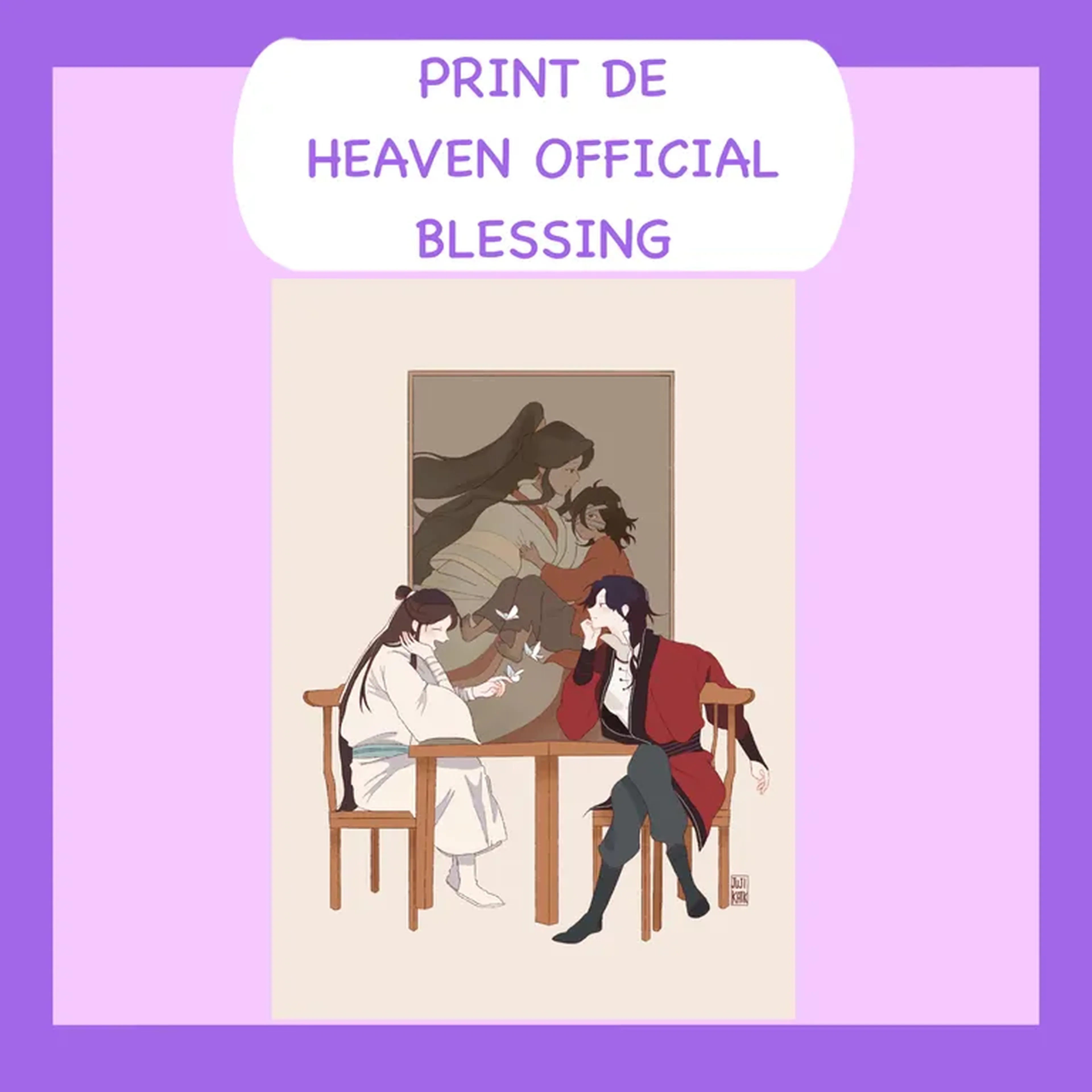 PRINT A5 HEAVEN OFFICAL’S BLESSING imagem