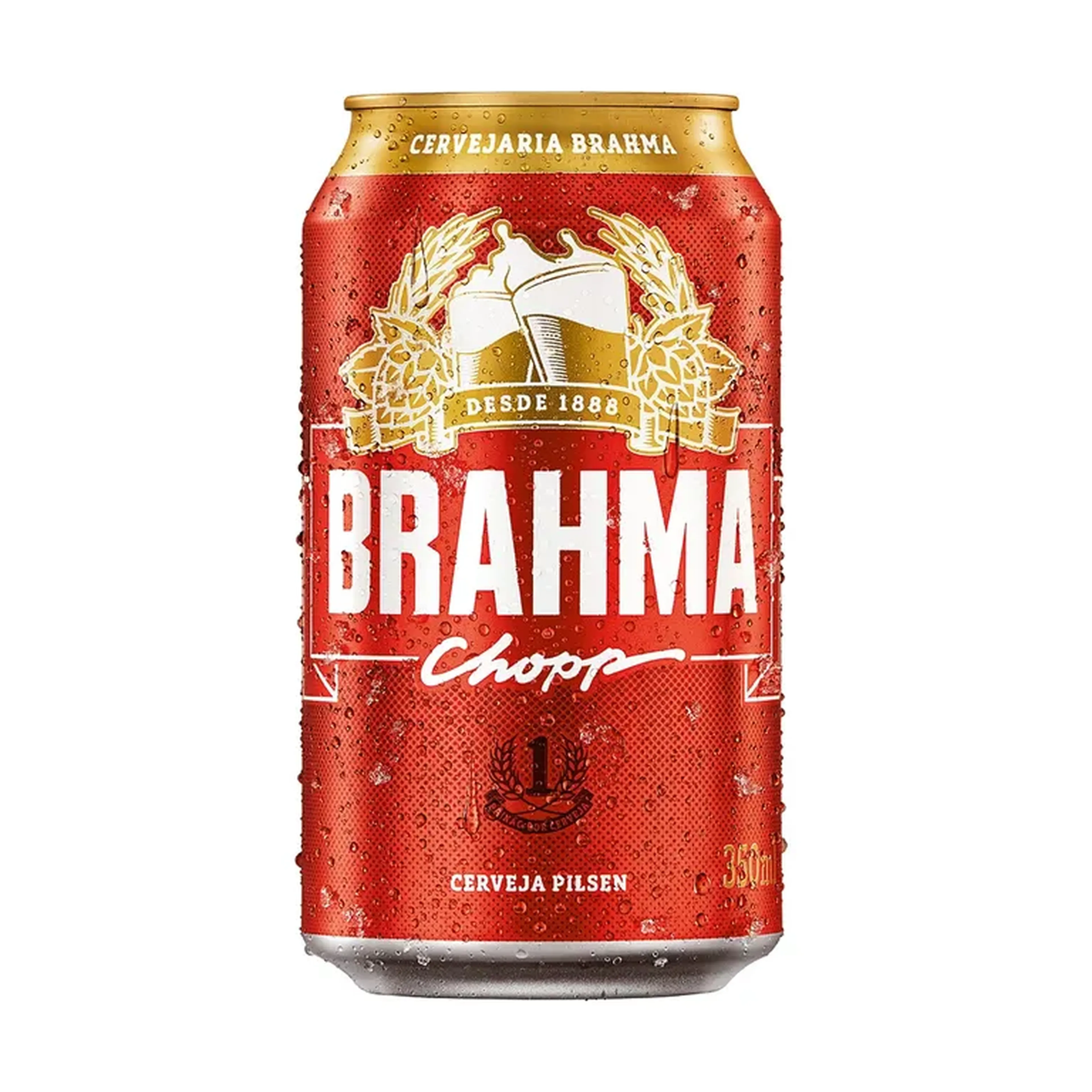 Cerveja Brahma Chopp350 ml imagem