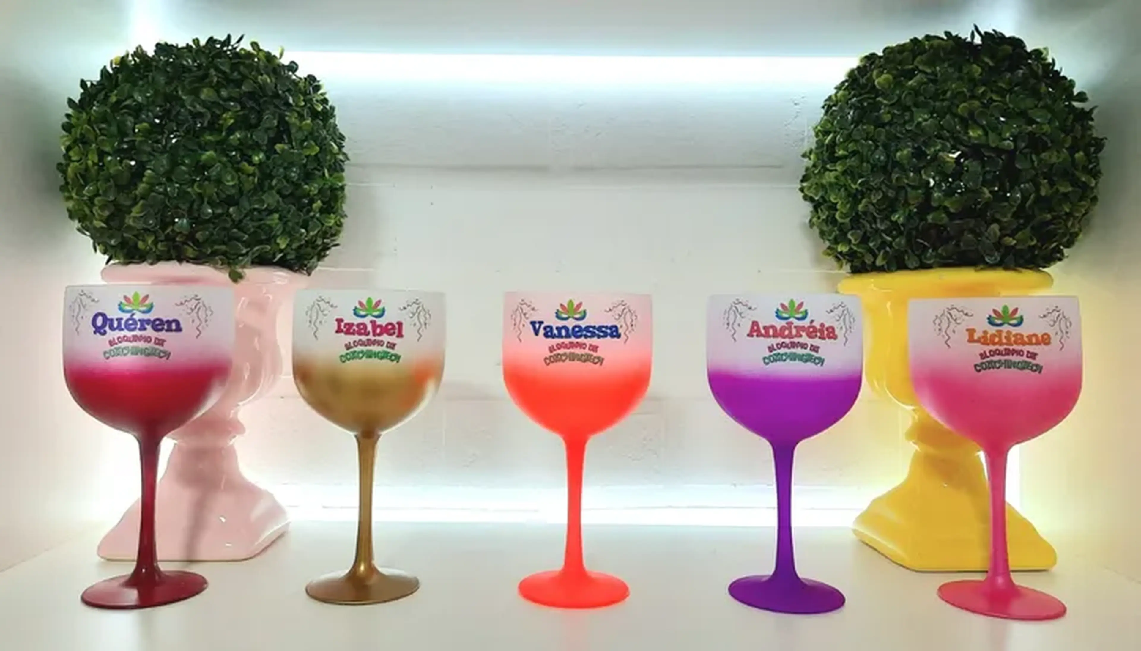 Taça de Gin degradê imagem