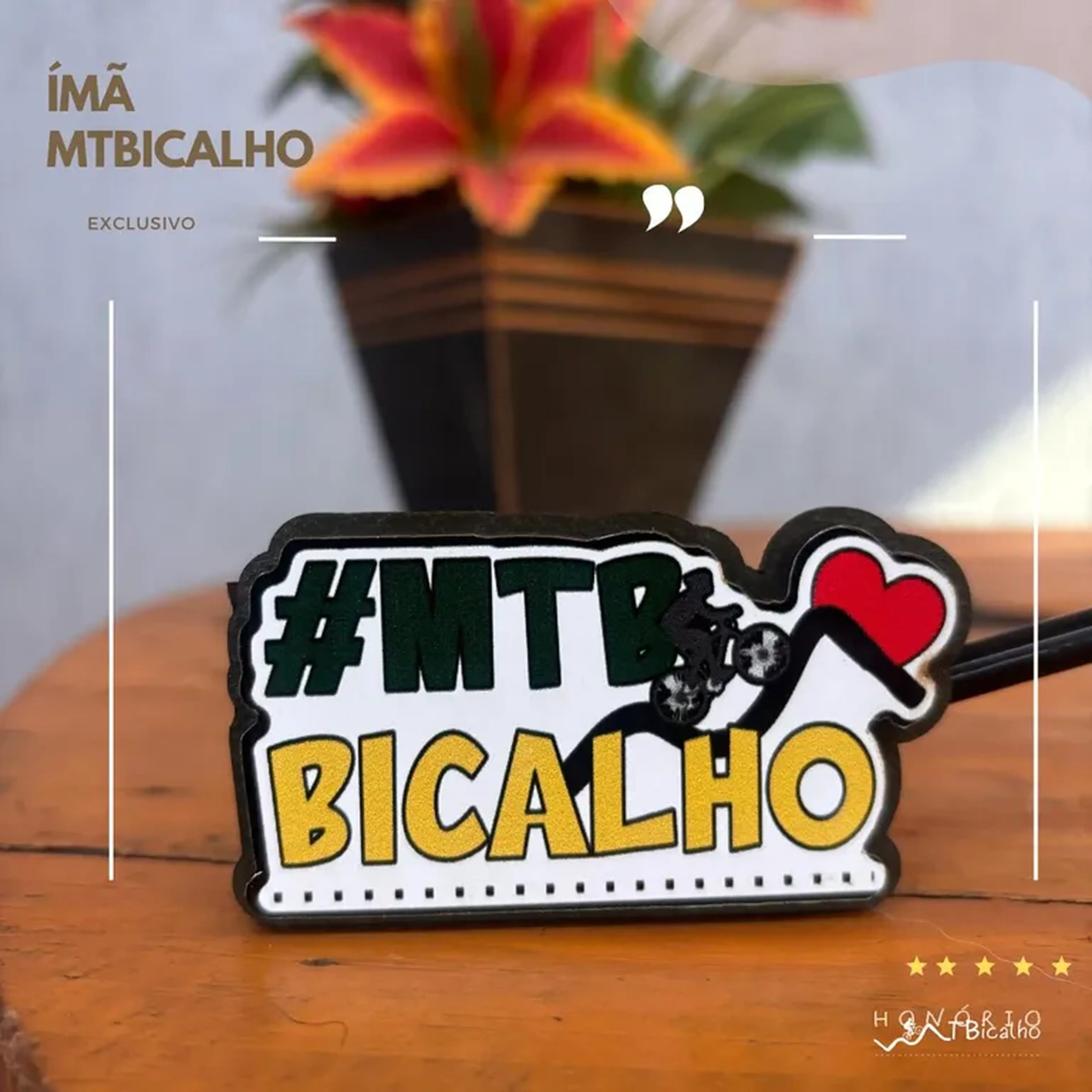Ímã Exclusivo MTBICALHO imagem