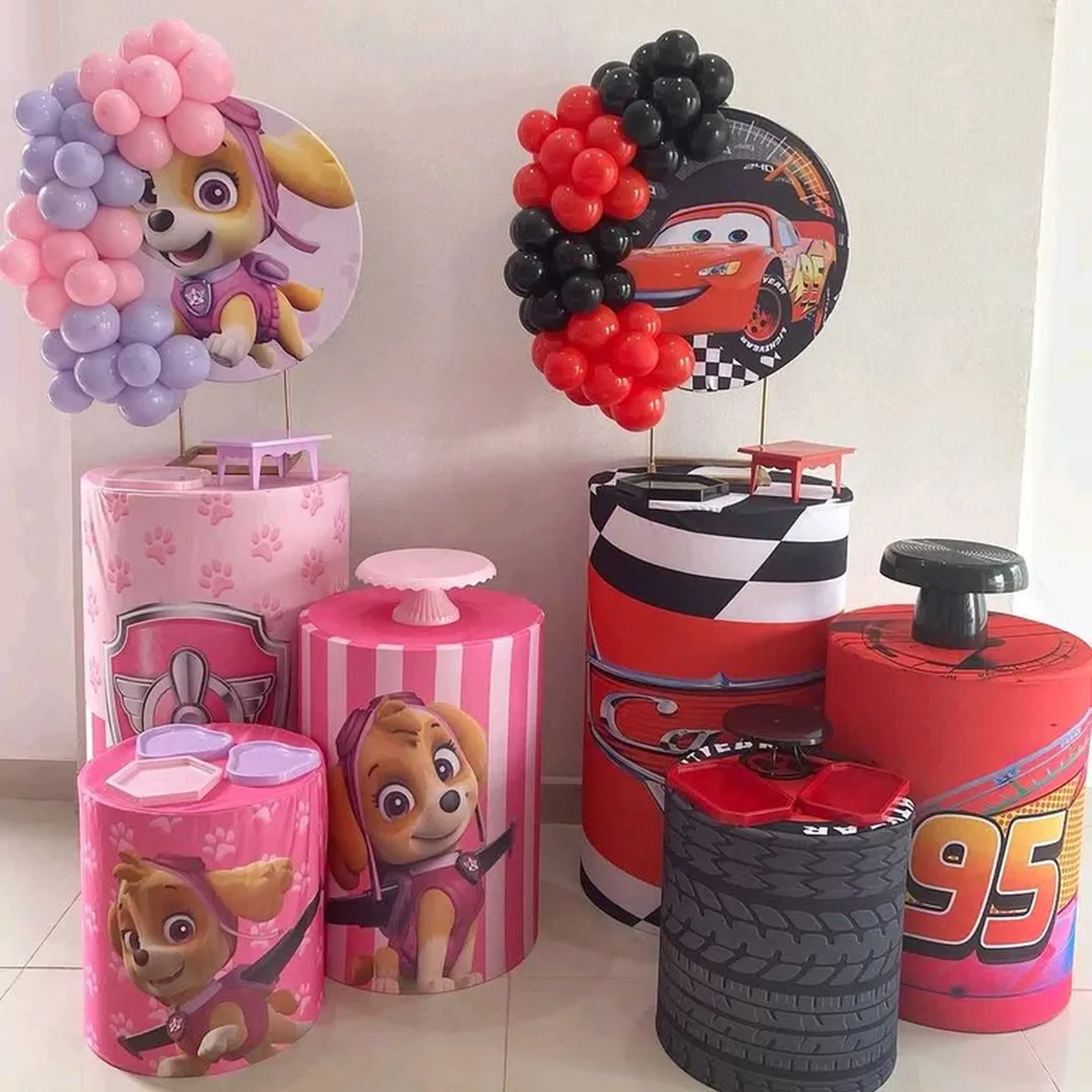 Busque e Monte Sozinho Mini festa no Cilindro imagem