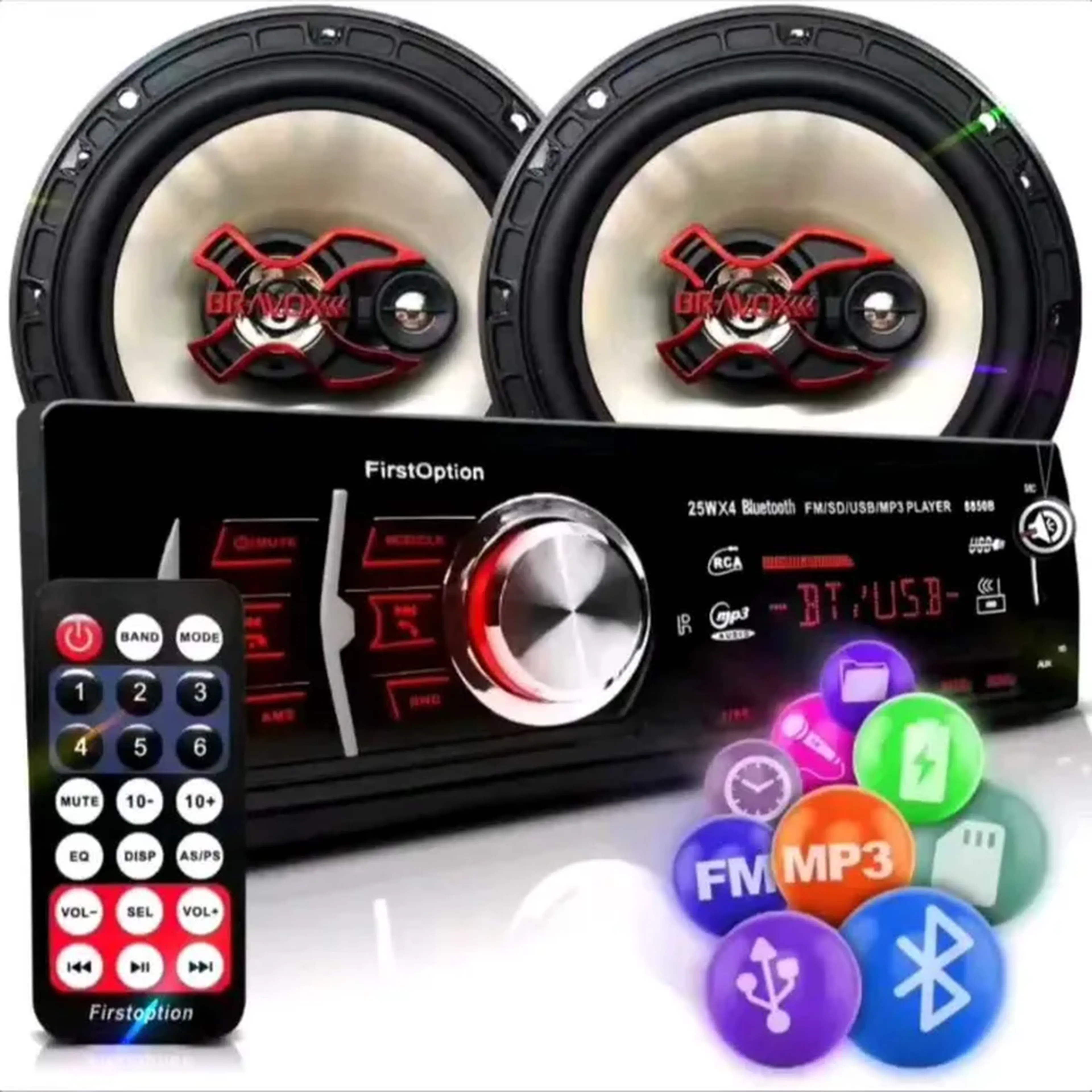 Rádio + Kit duas vias imagem