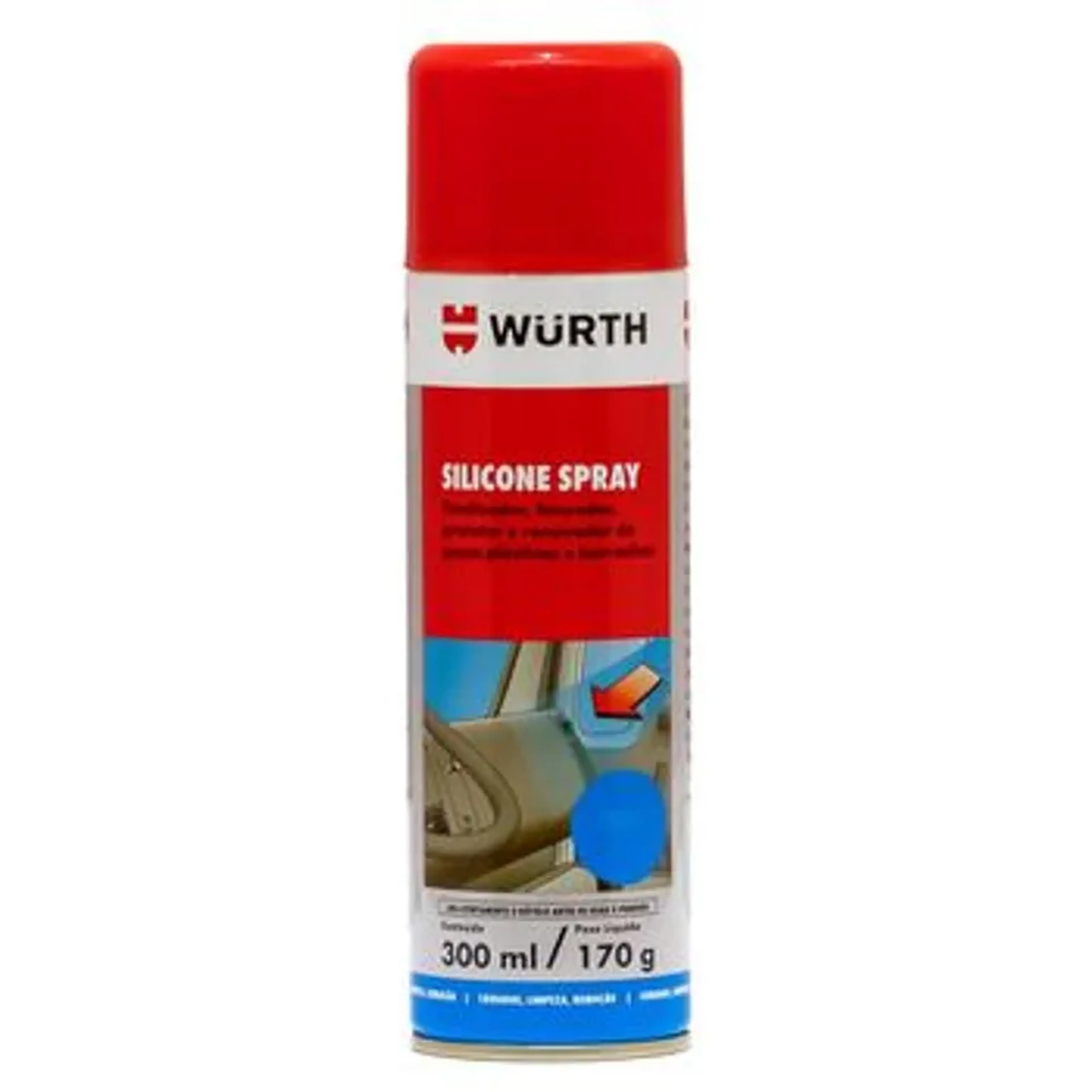 SILICONE SPLAY WURTH 300ML imagem