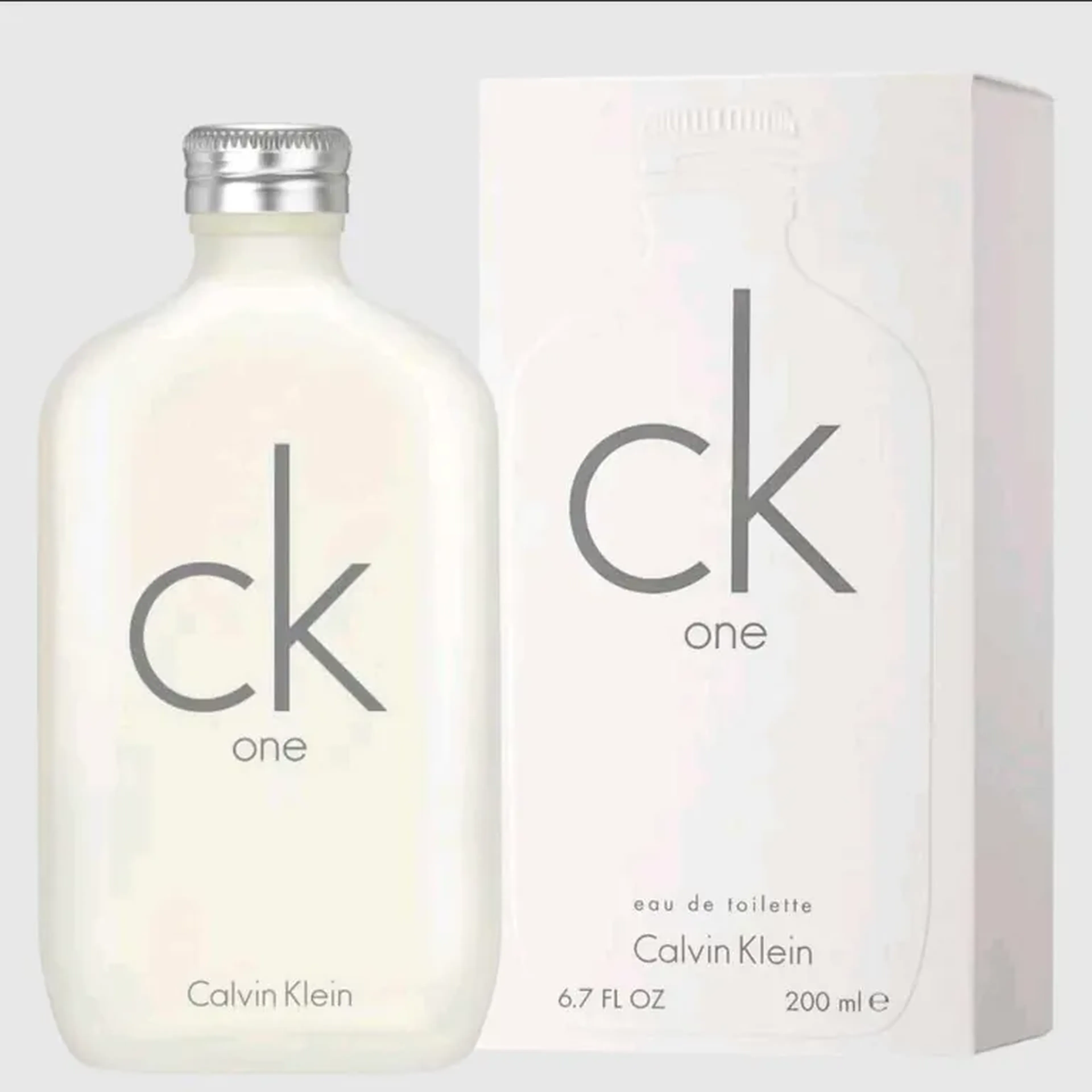 CK One Calvin Klein Eau de Toilette Unissex 200mlOriginal imagem