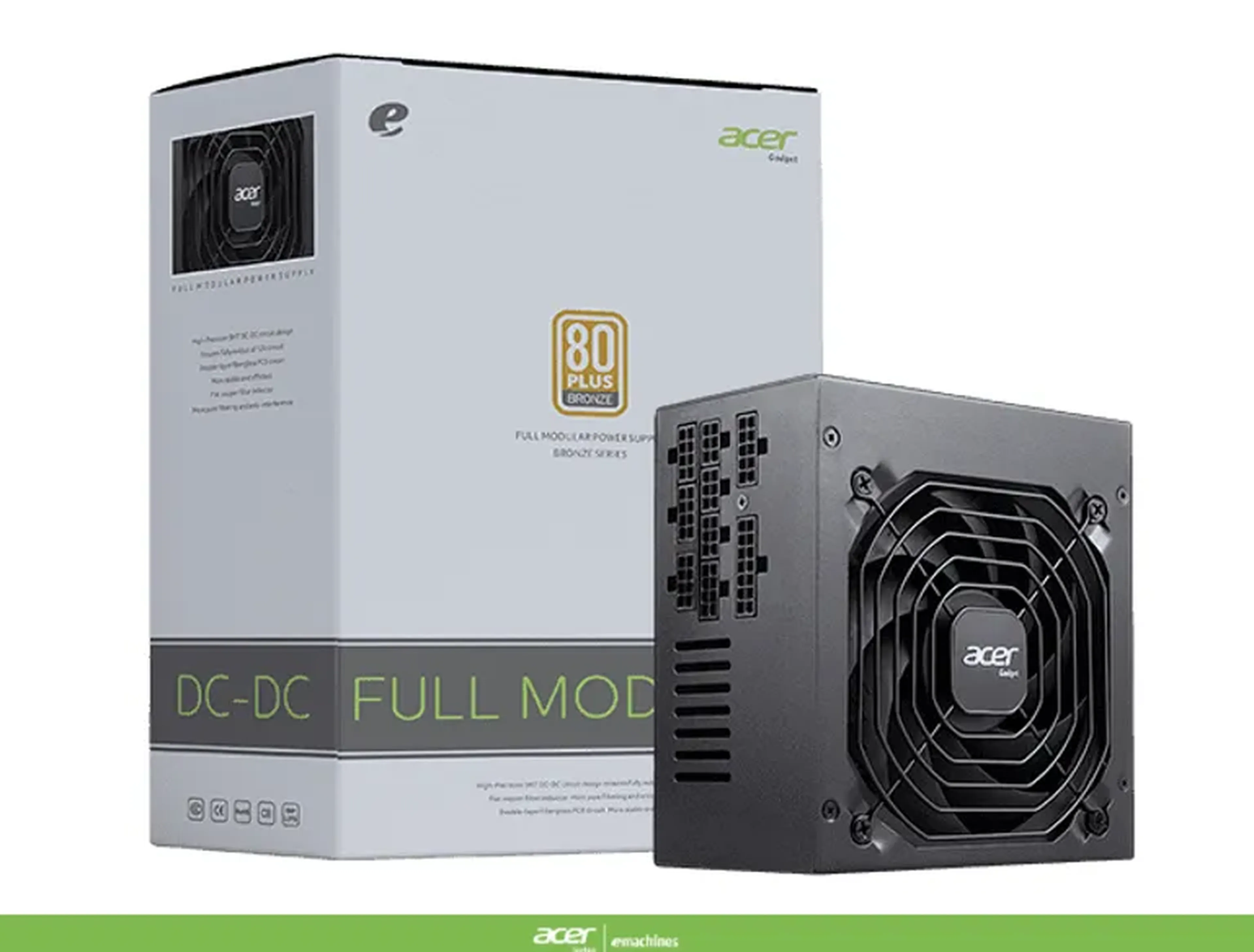 Fonte Acer 550w Ac550 80 Plus Bronze Full Modular imagem