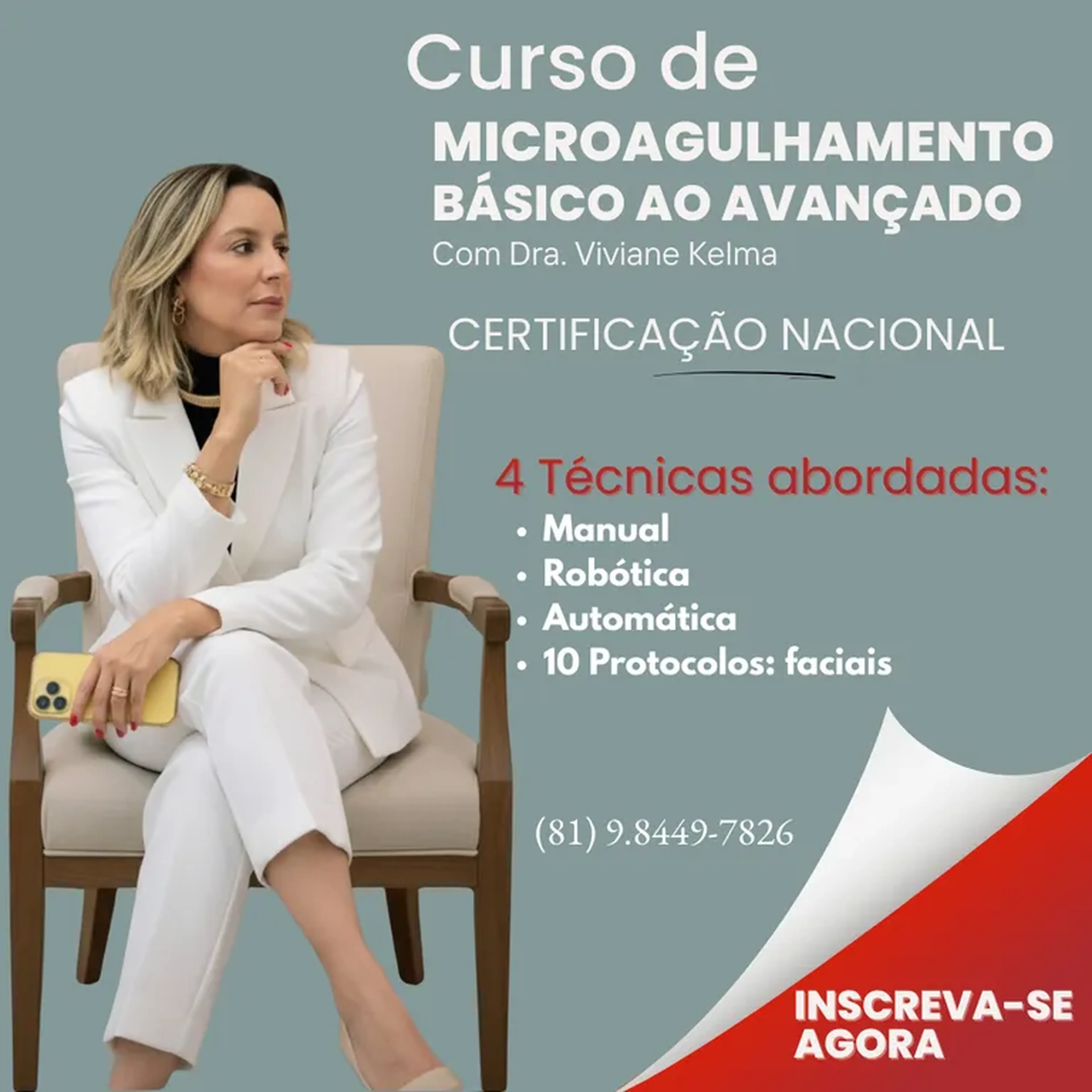 Curso Presencial de Microagulhamento do Básico ao Avançado imagem