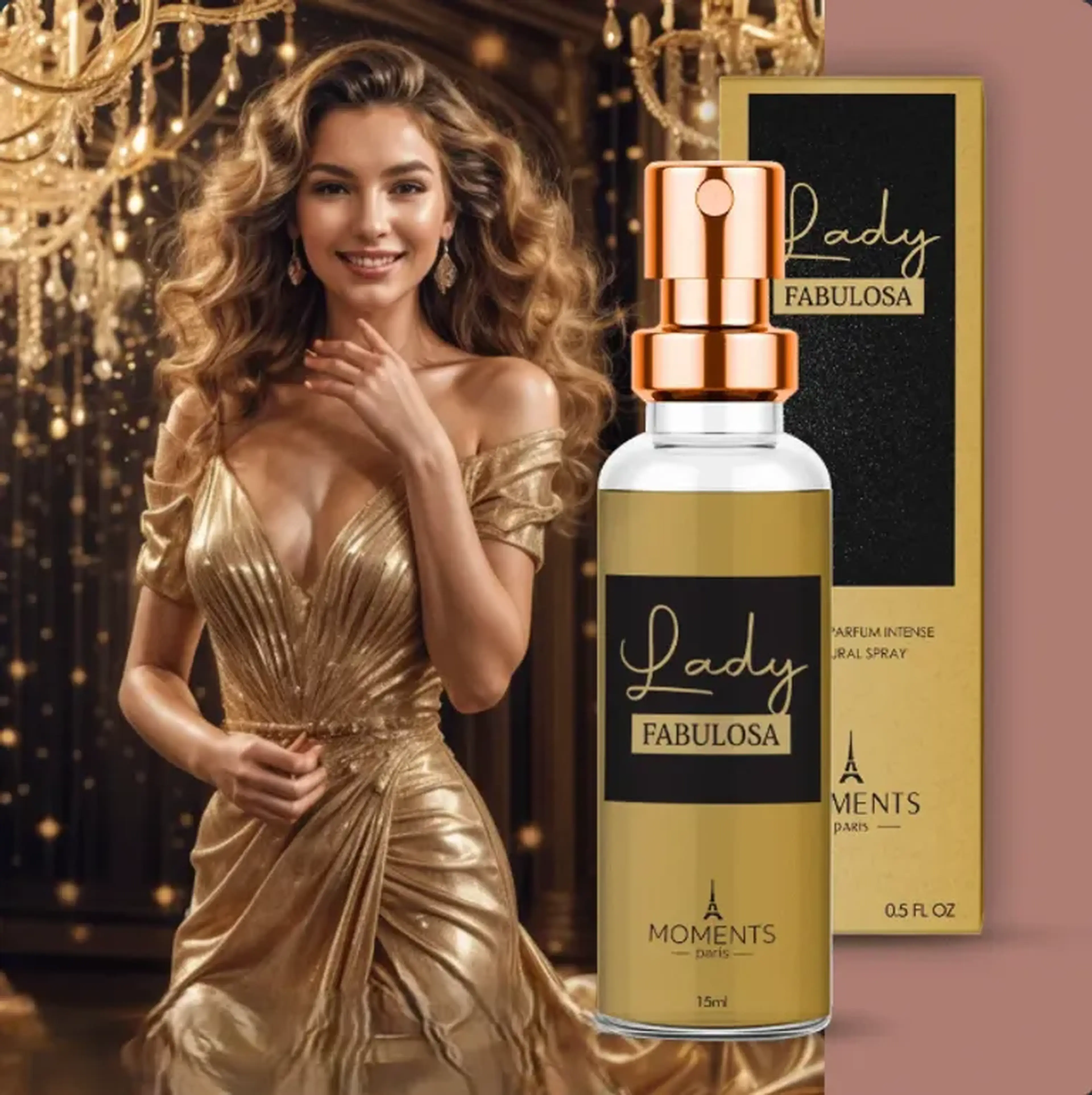 Lady Fabulosa –Perfume Feminino Insp. Lady Million –Paco Rabanne imagem