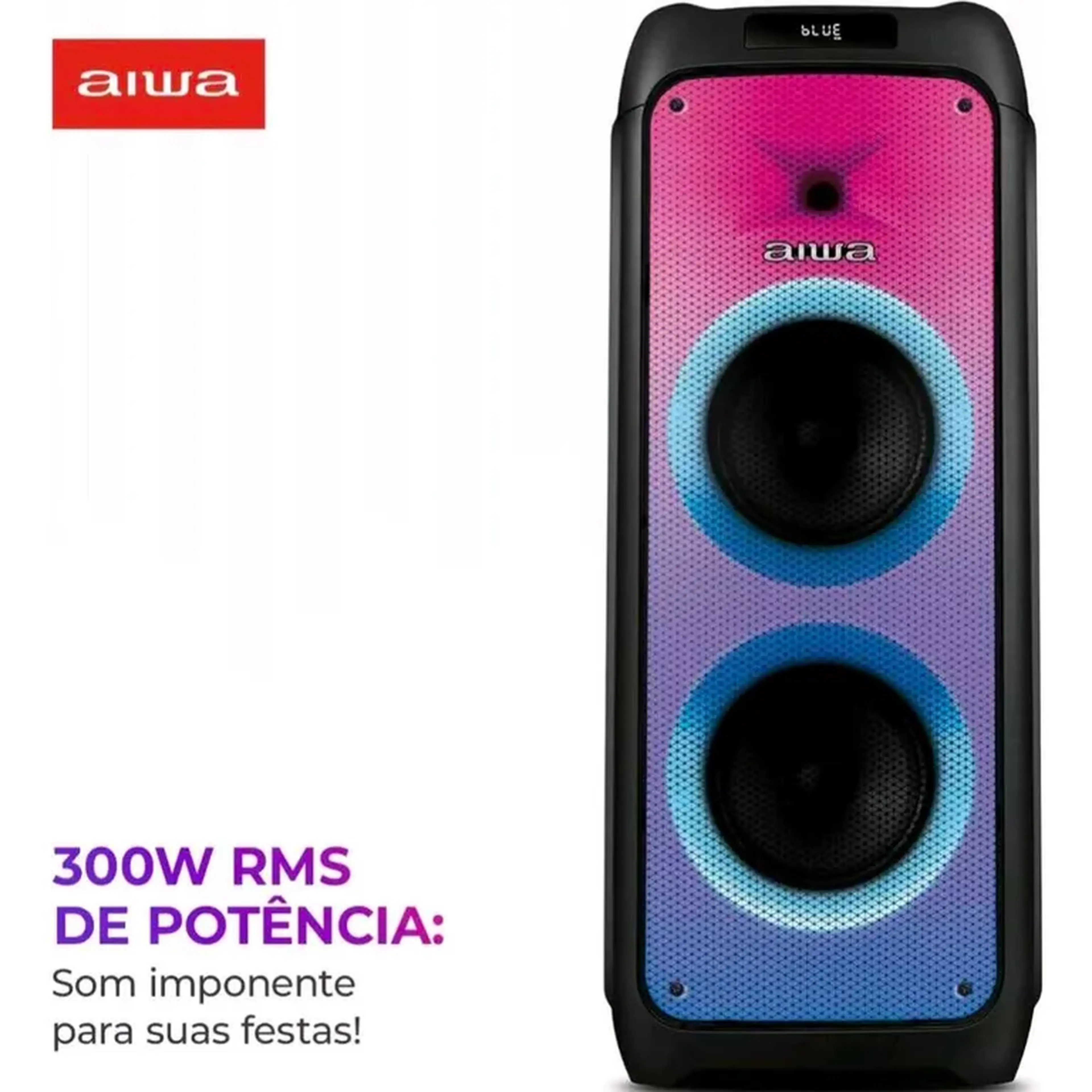 Caixa de Som da Aiwa 300w imagem