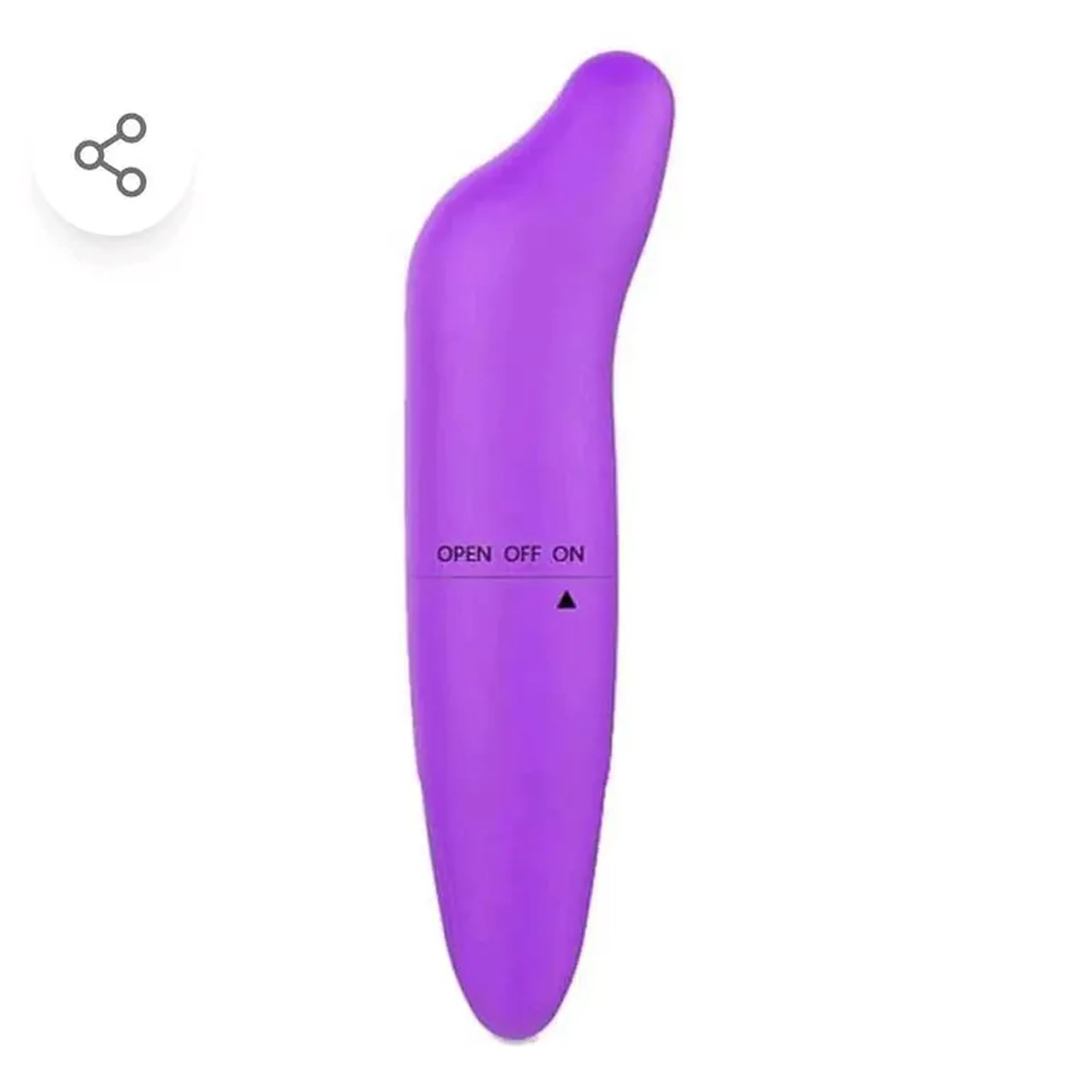 Mini Vibrador Ponto G em Formato de Golfinho Miss Collection imagem