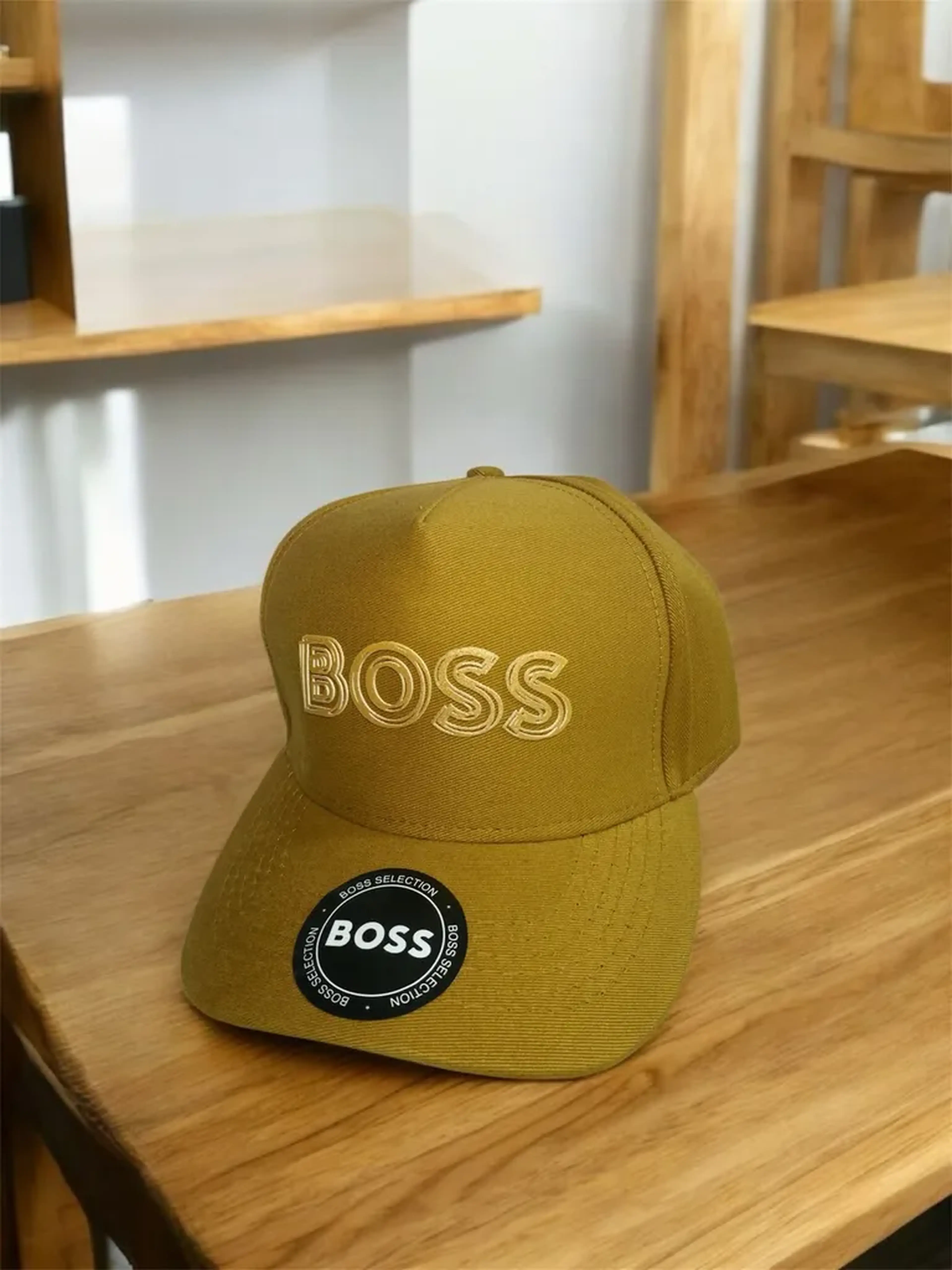 Boné boss aba curva imagem