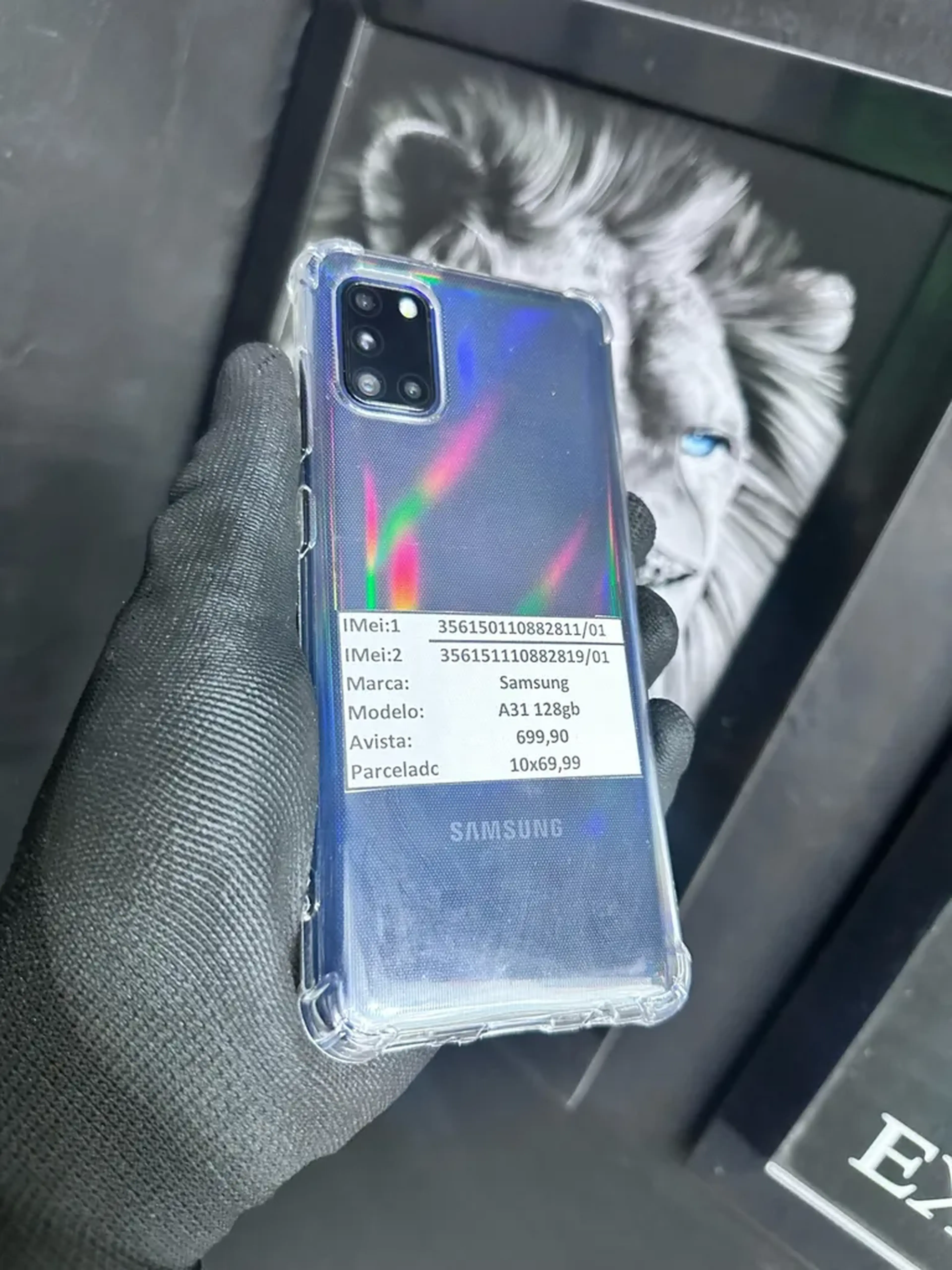 Samsung A31 128Gb Aparelho todo Original imagem