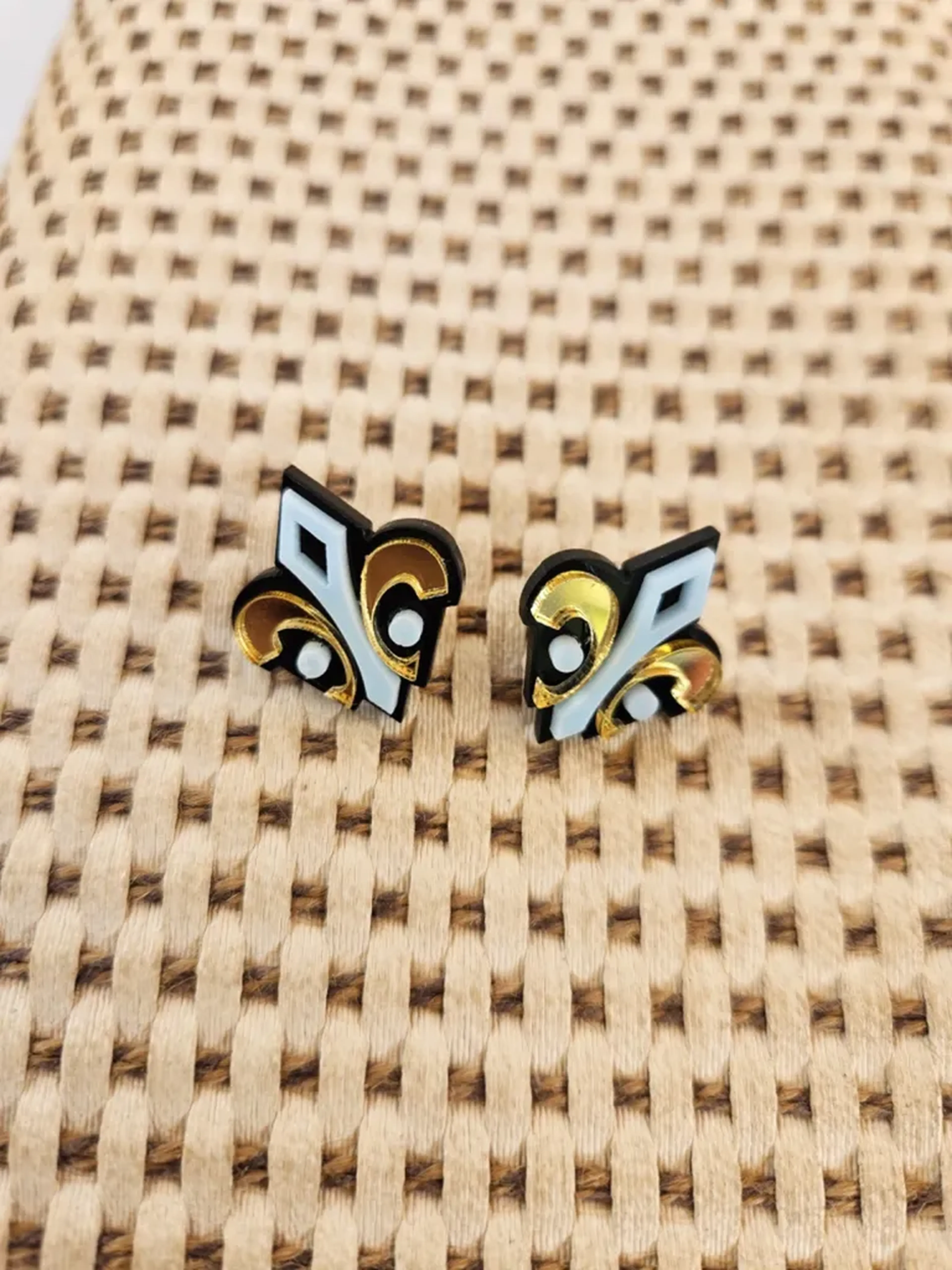 Brinco Flor de Lis imagem