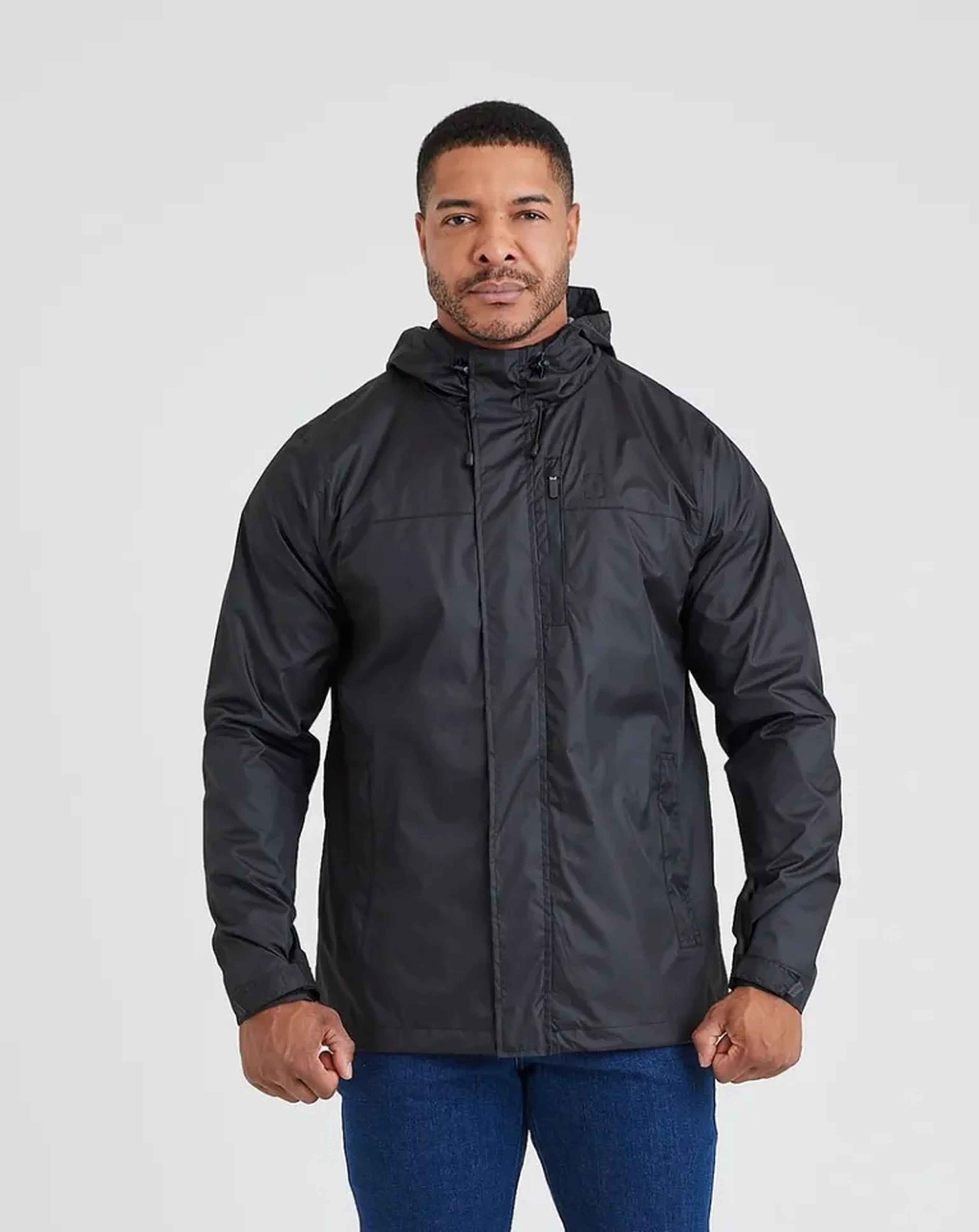 JAQUETA URBAN PARKA INVICTUS FUSION MASC PRETO imagem
