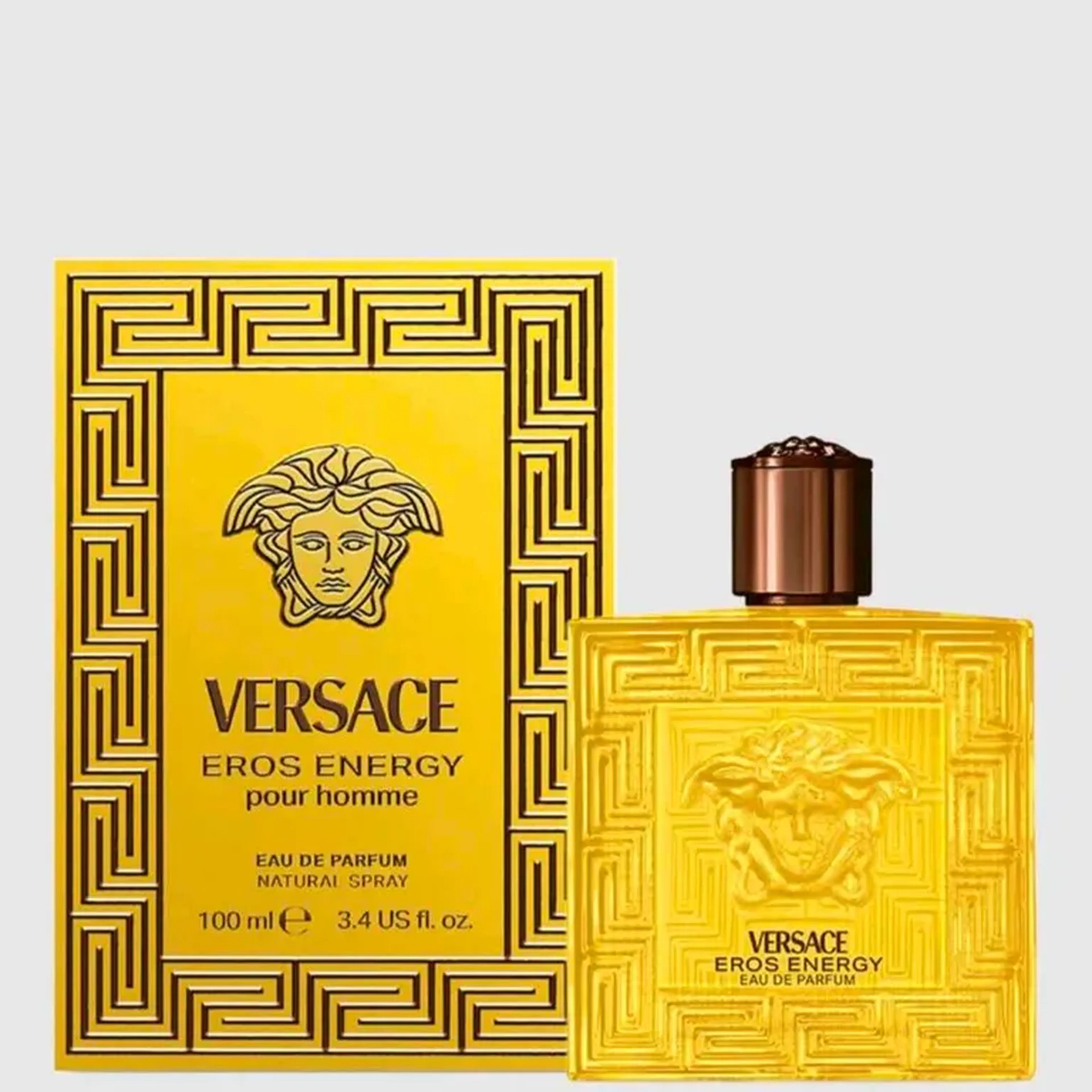 Perfume Eros Energy Versace Edp Masculino 100ml Original imagem