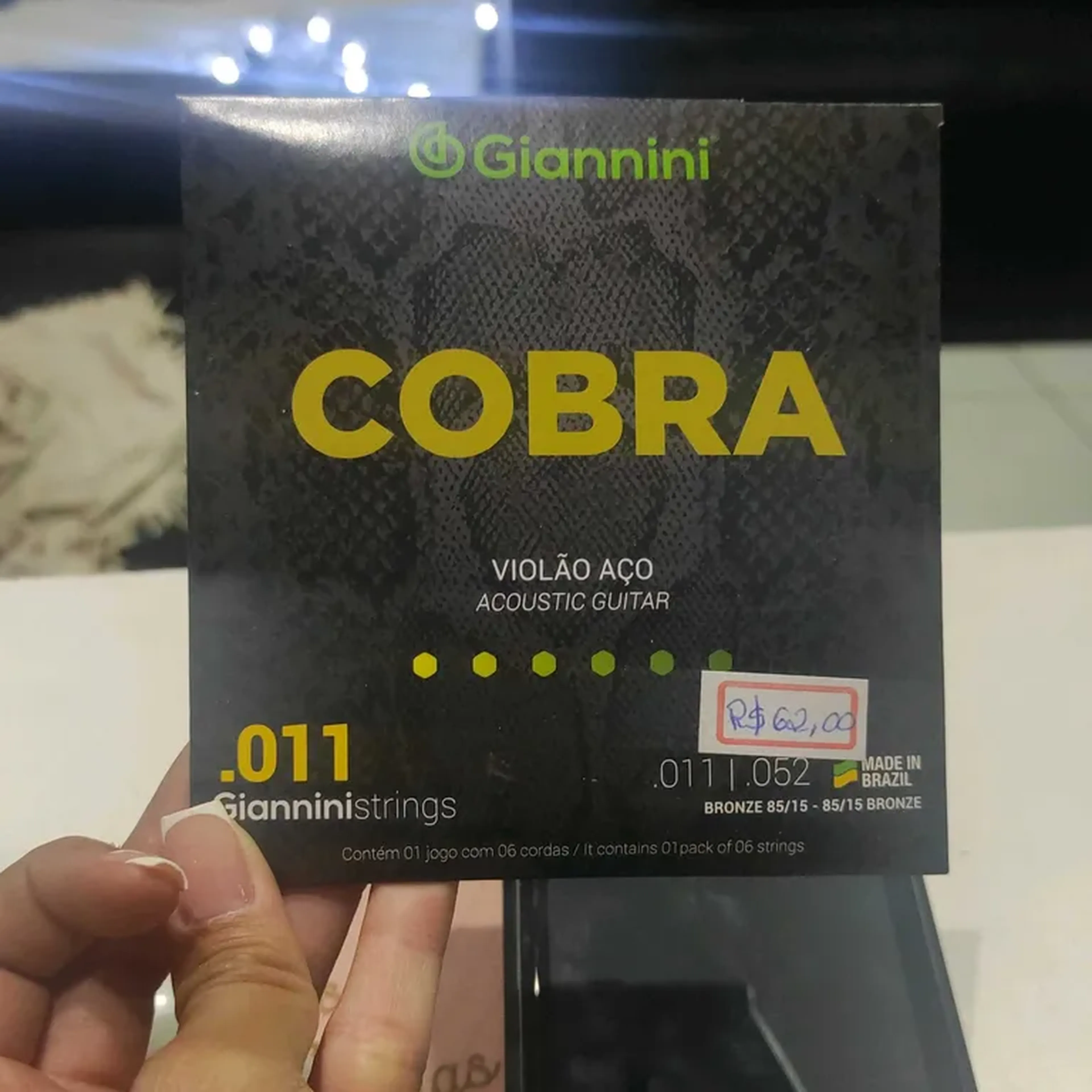 Enc. Violão Cobra 011 imagem