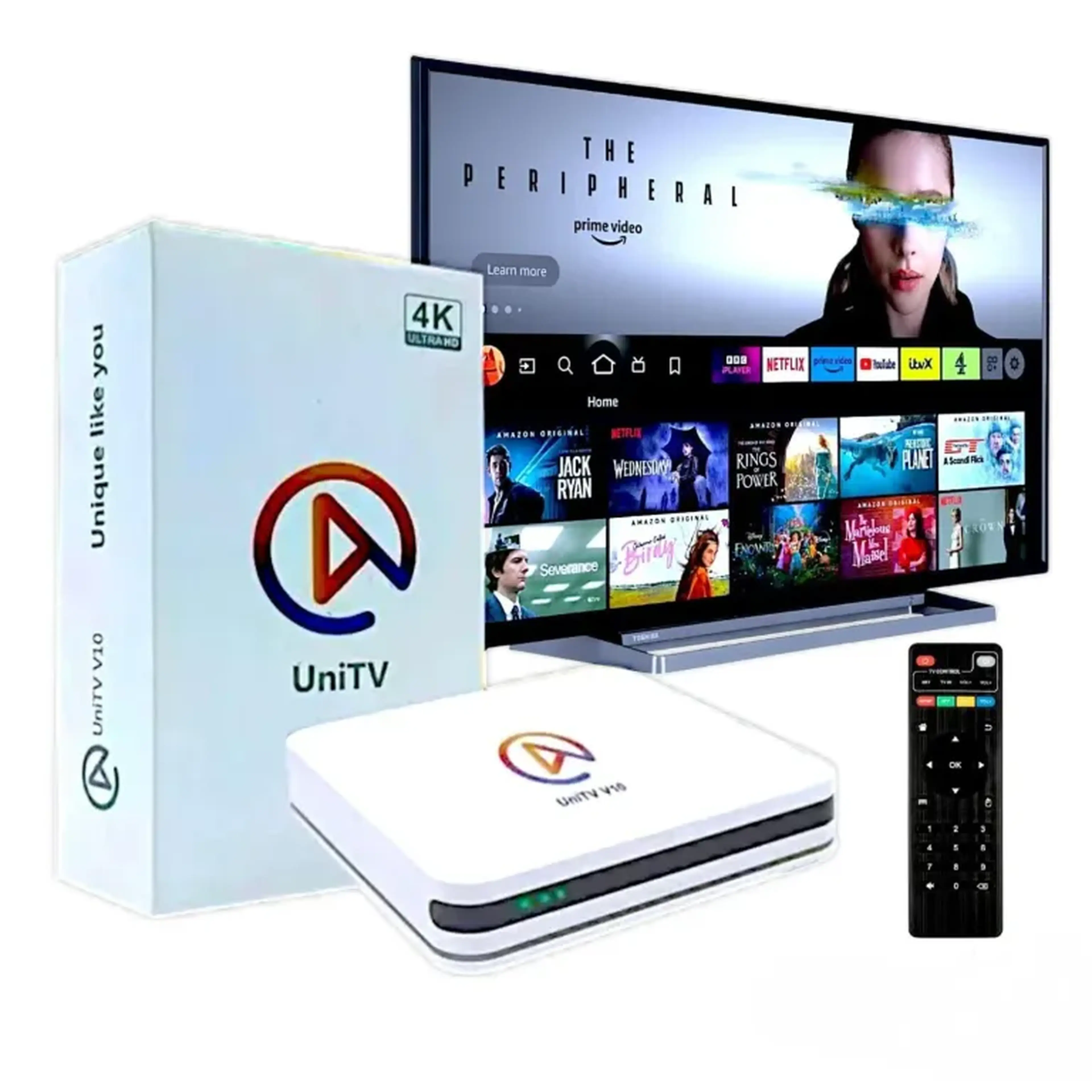 Media Streaming Uni unitvV10 Aparelho de Digital Configurado Atu imagem