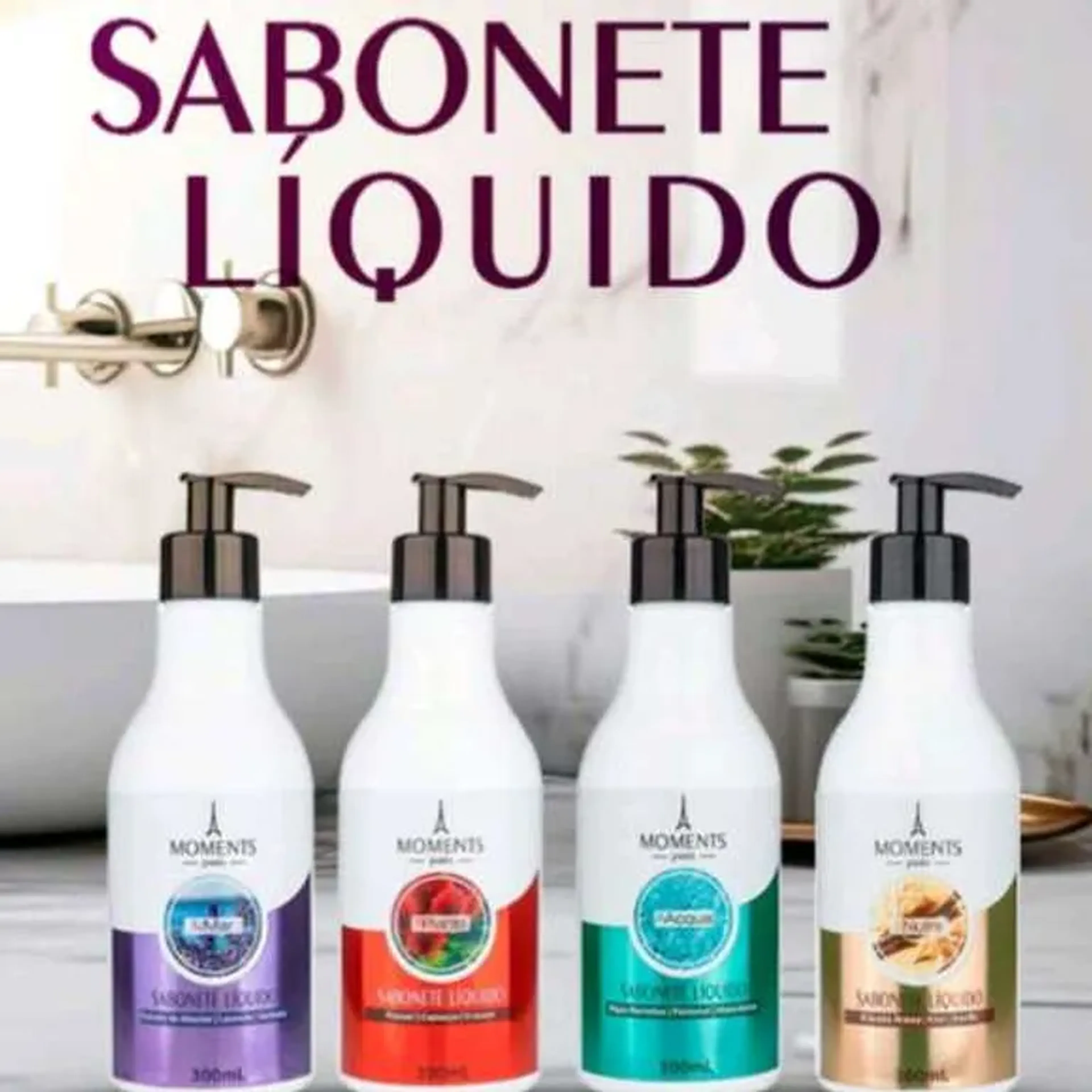 Sabonete Líquido Moments Paris imagem