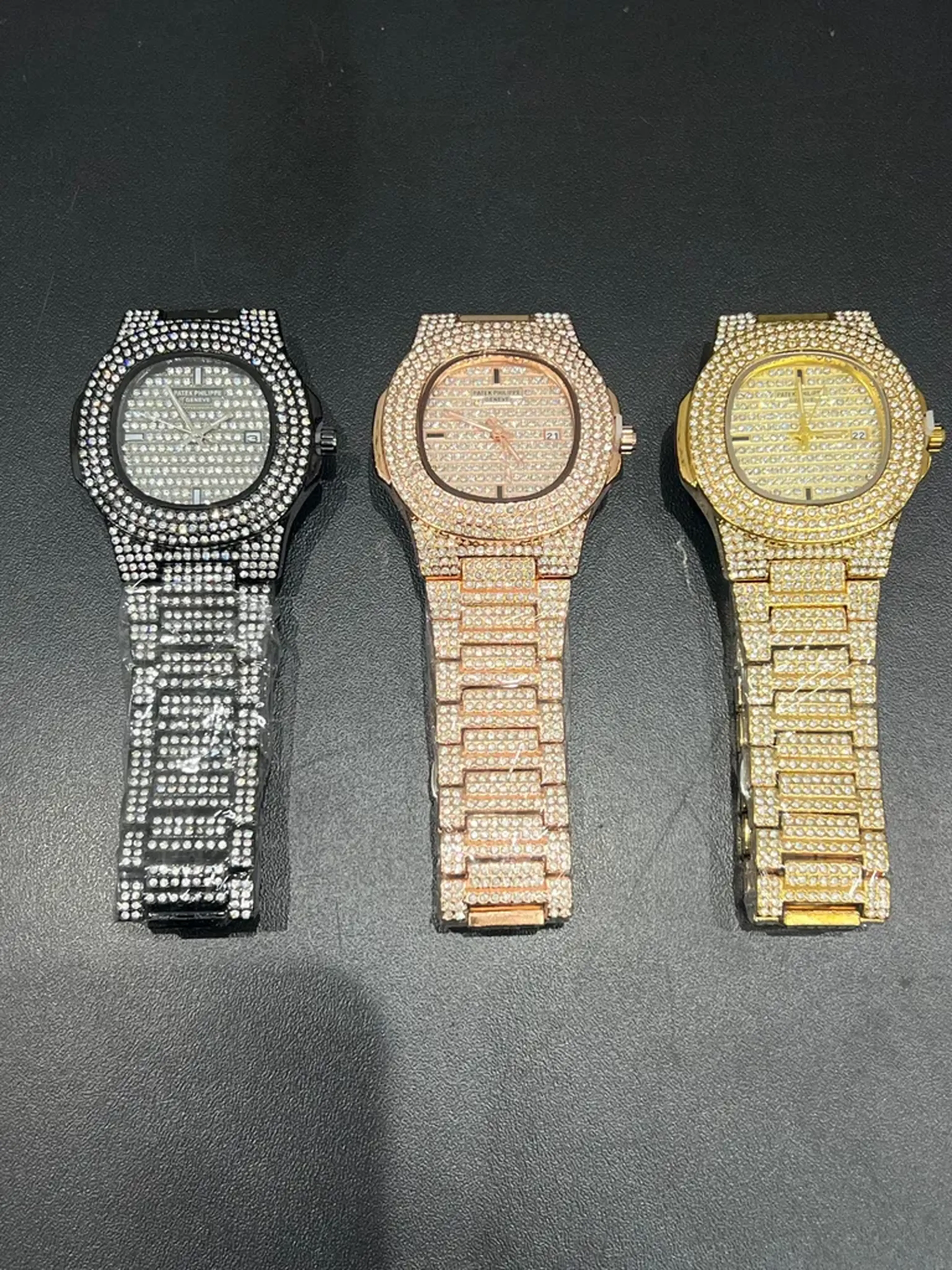Relógio Patek Philippe Cravejado imagem
