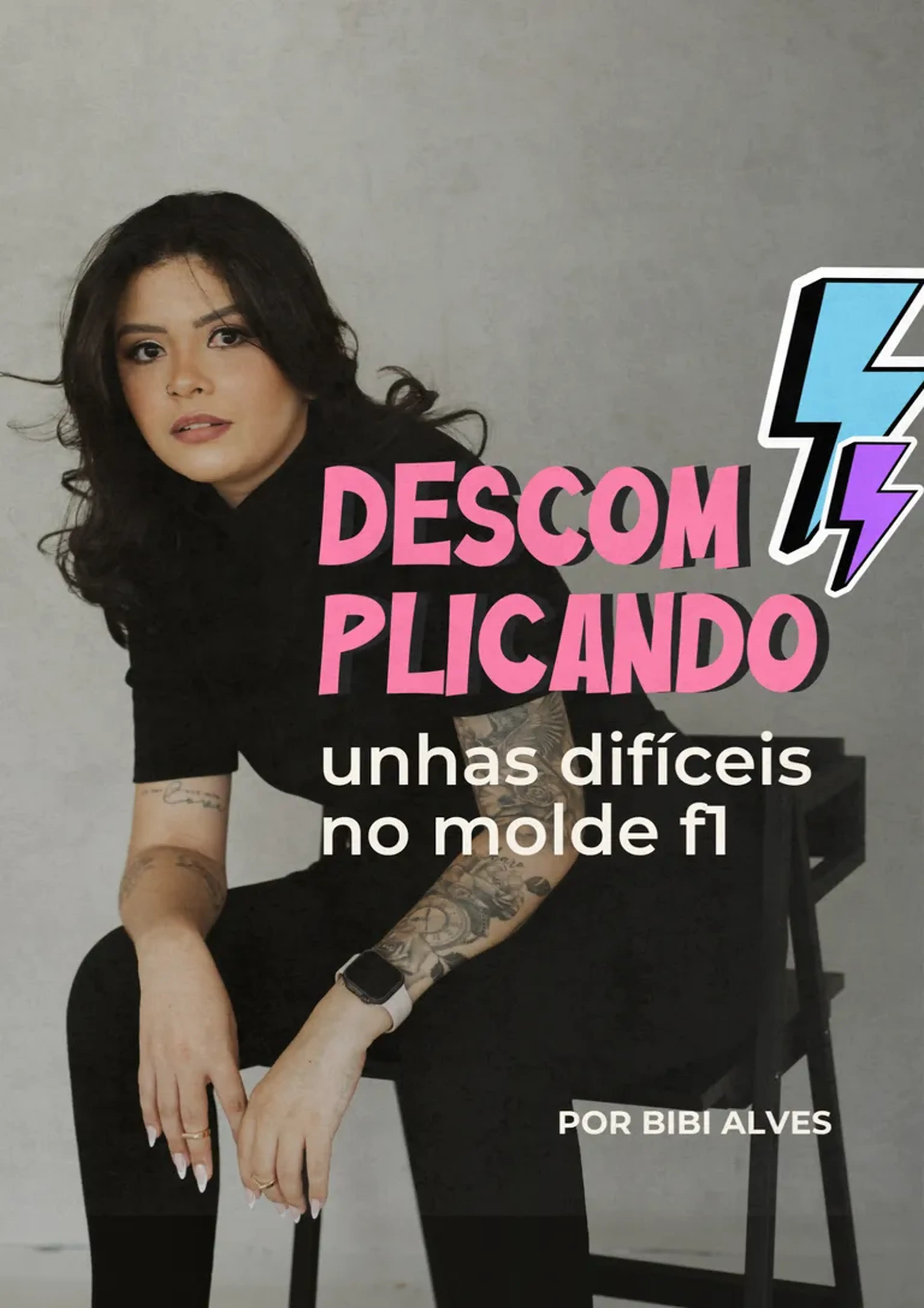 ⛔️ EBOOK - Descomplicando o molde em unhas difíceis imagem