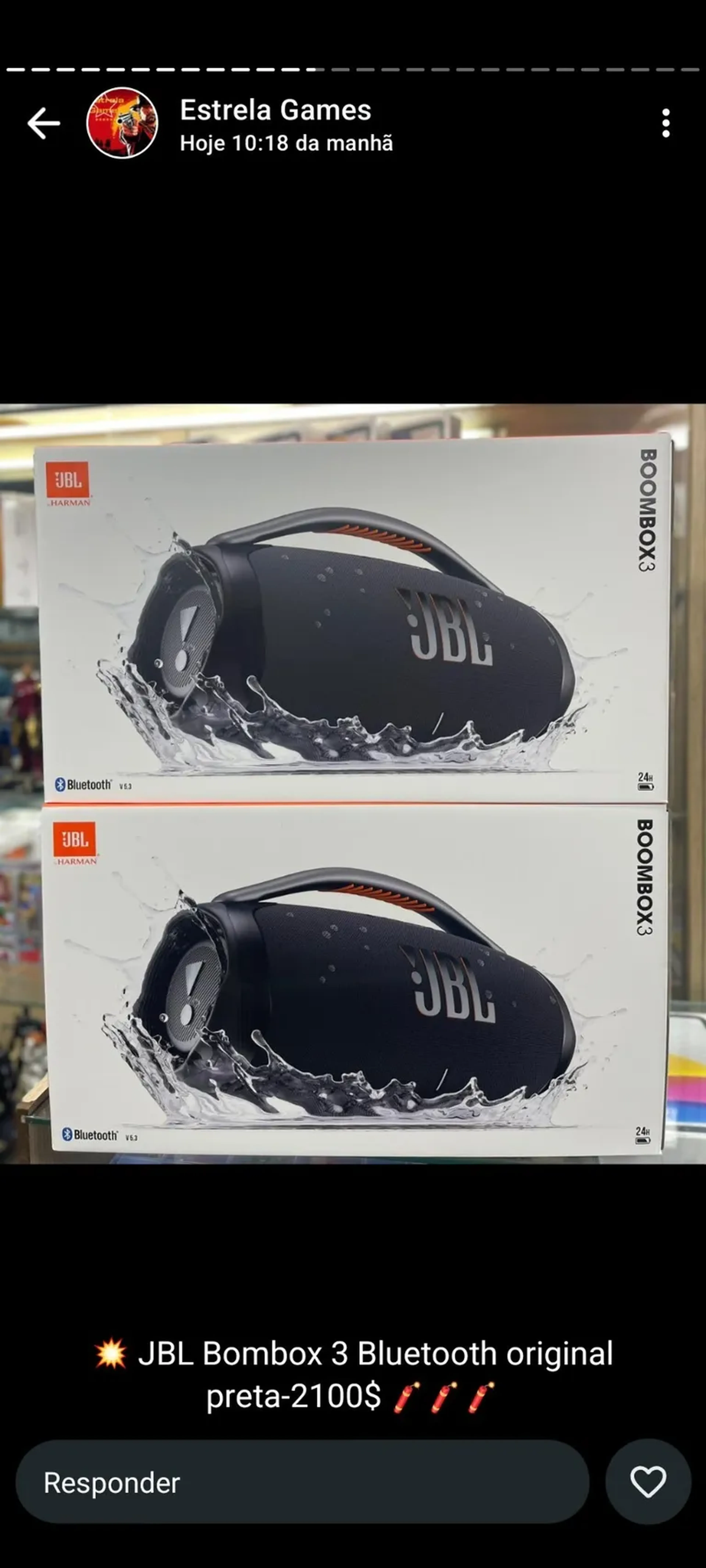 JBL BOOMBOX 3 ORIGINAL imagem
