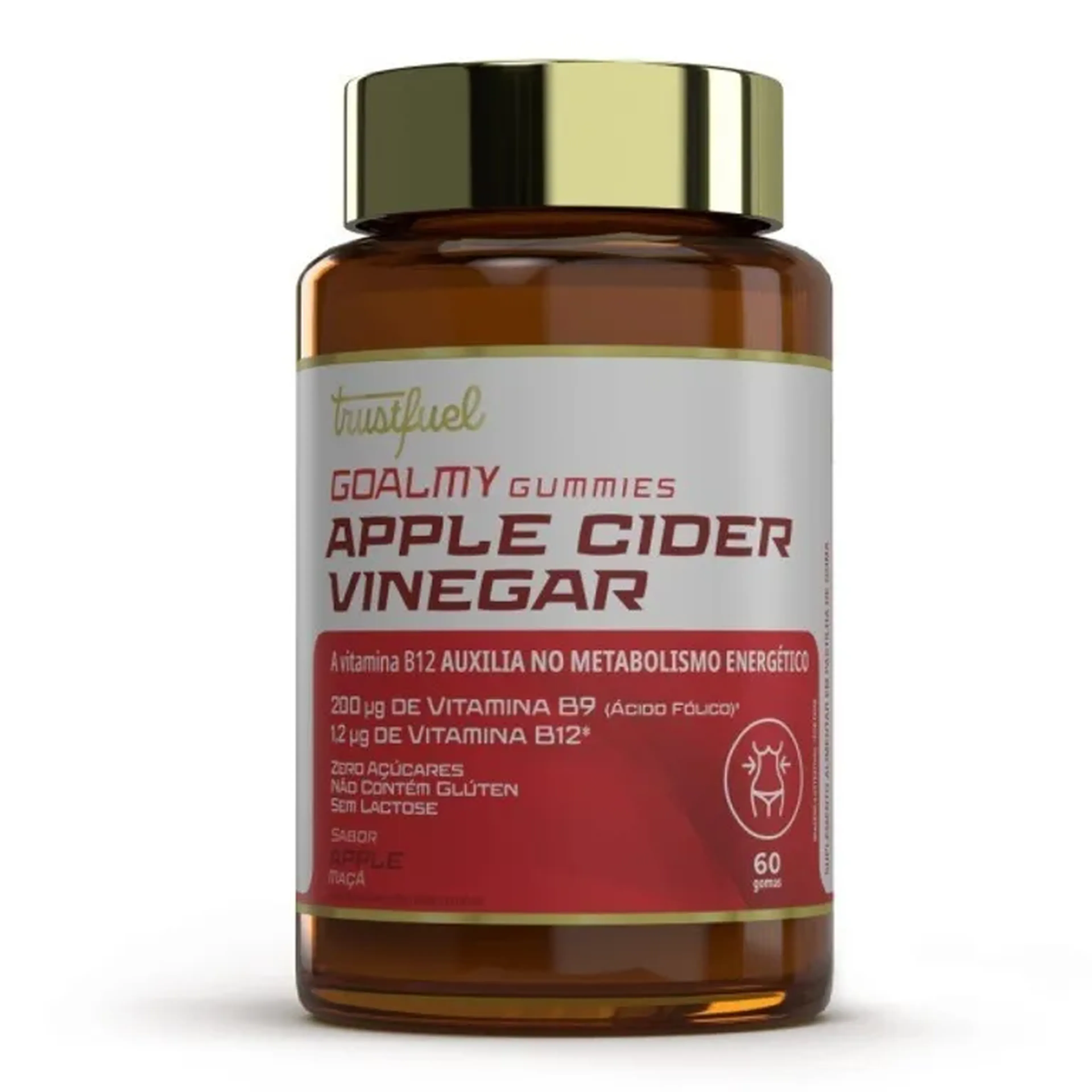 GOALMY GUMMIES APPLE CIDER VINEGAR - 60 GOMAS imagem