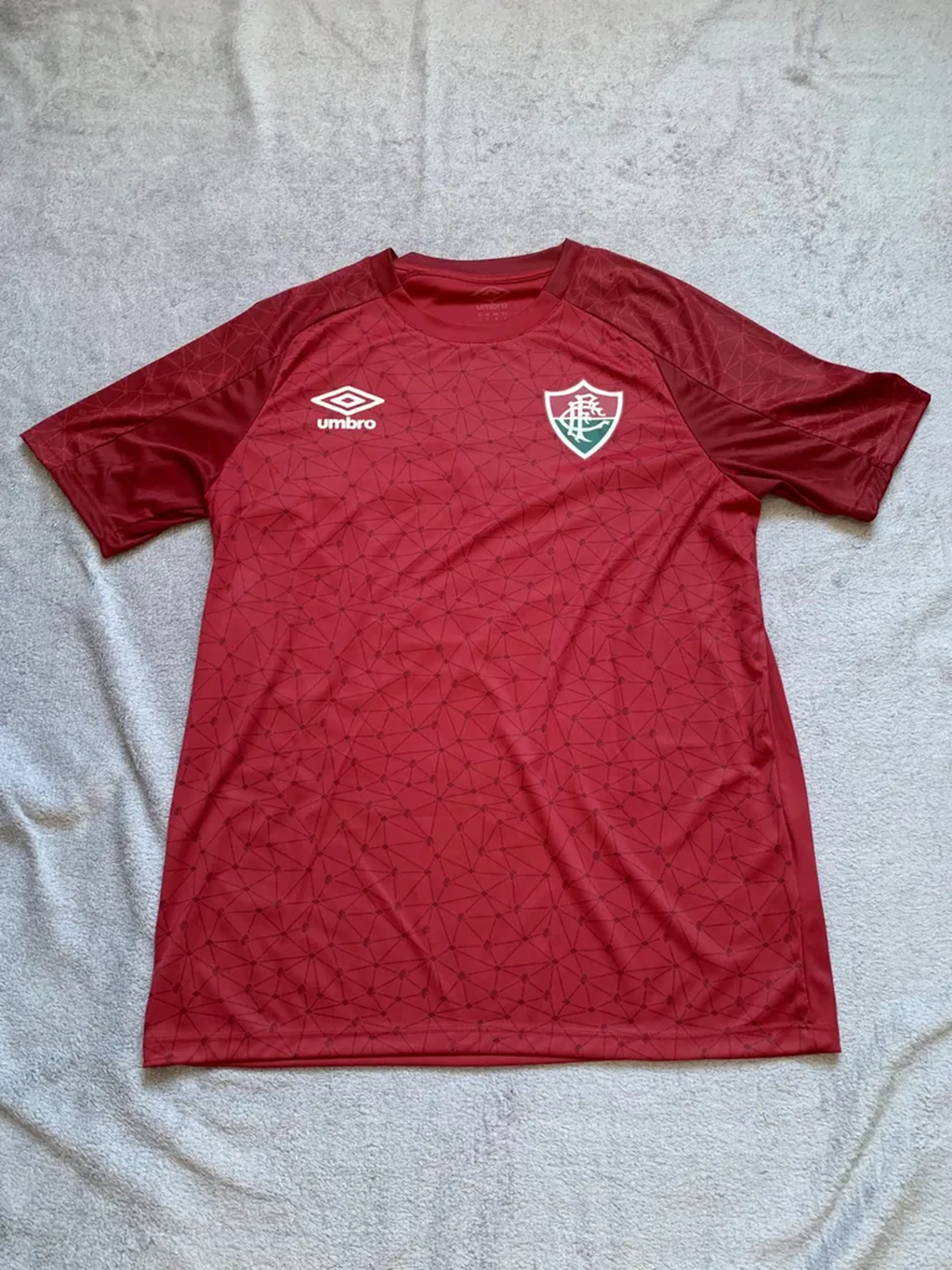 Camisa Fluminense Aquecimento 2022 imagem