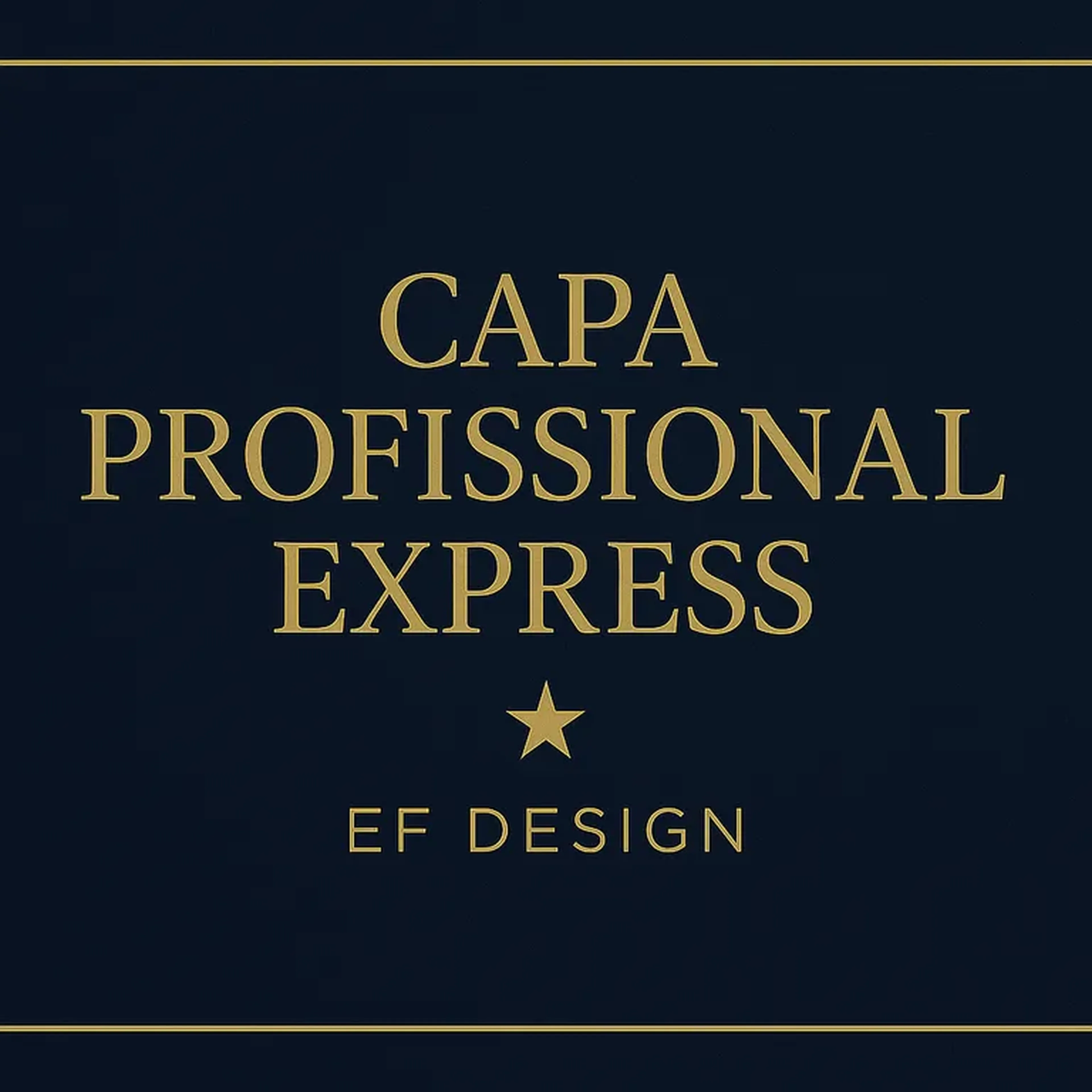 Capa Profissional Express – EF Design imagem