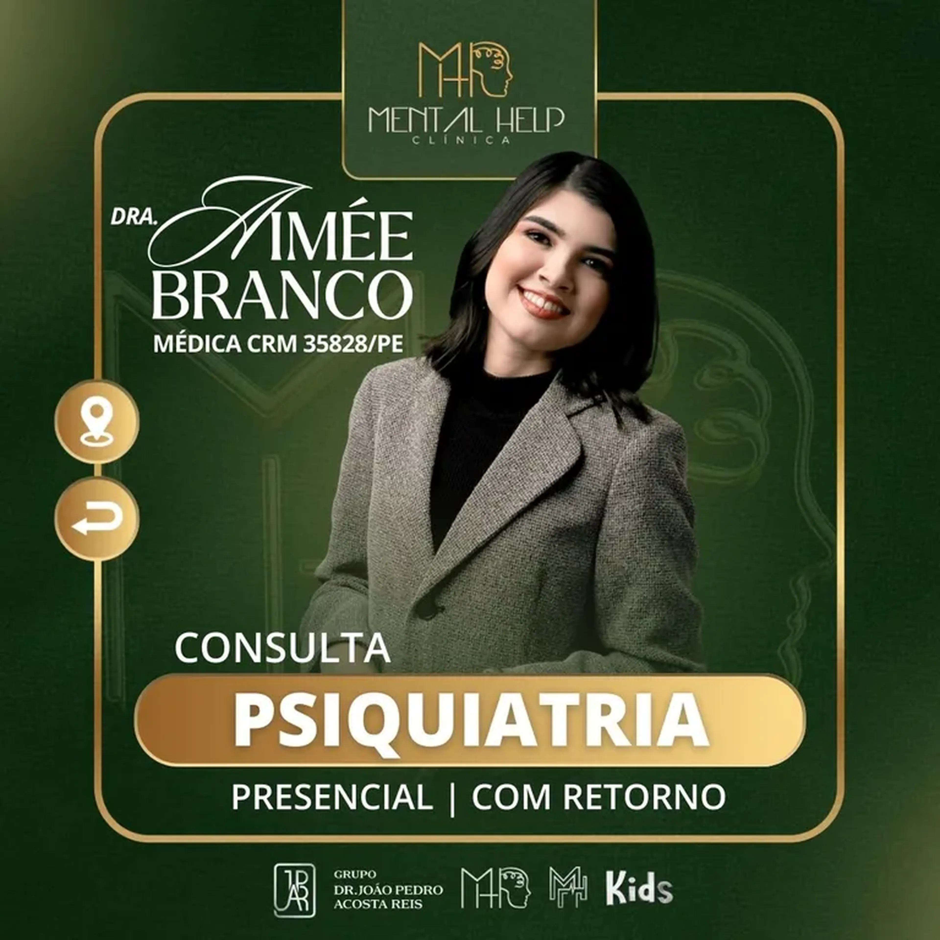 Dra. Aimée Branco Com Retorno imagem