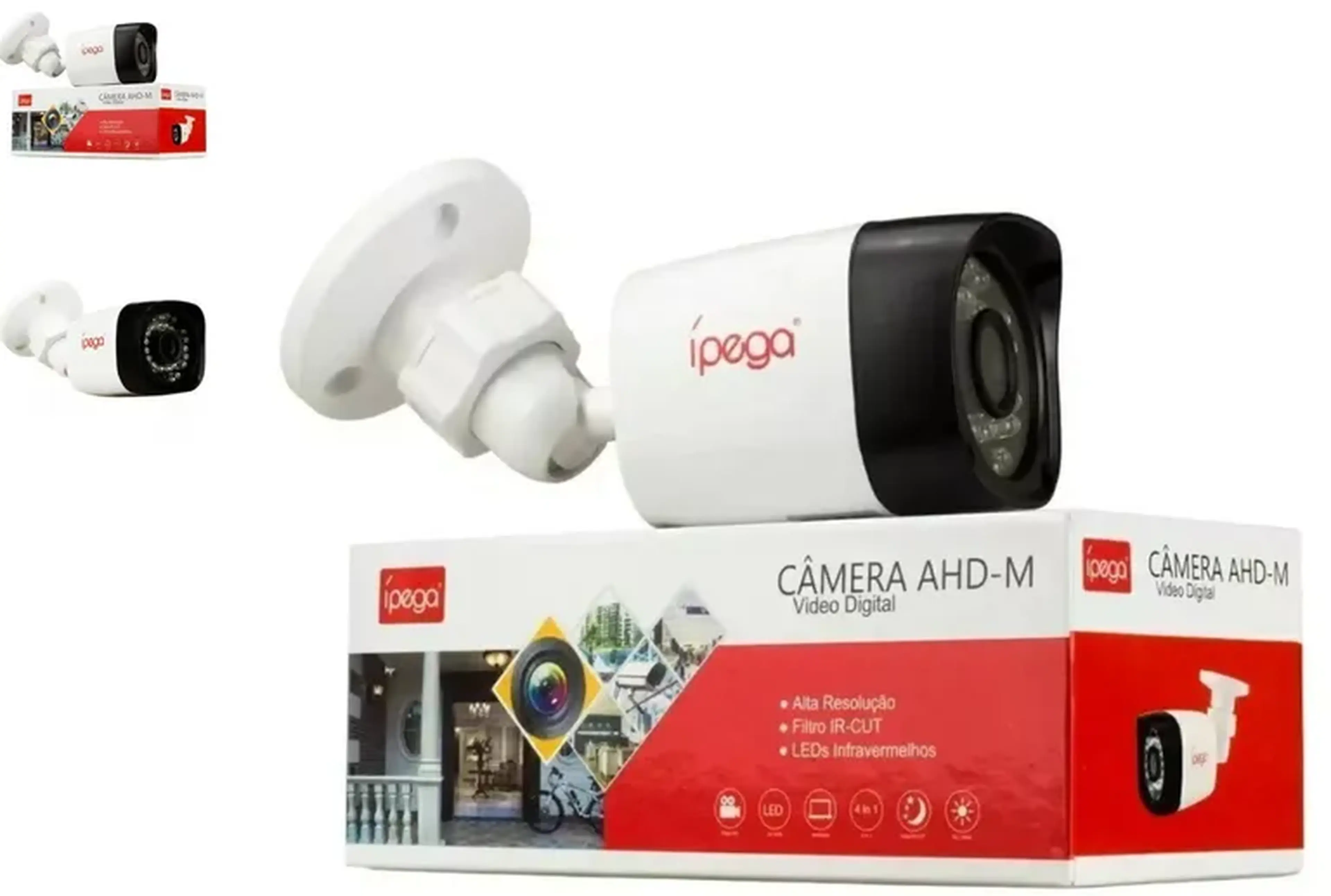 CAMERA SEGURANCA BULLET AHD 1080P 2.0MP 3.6MM KP-C imagem