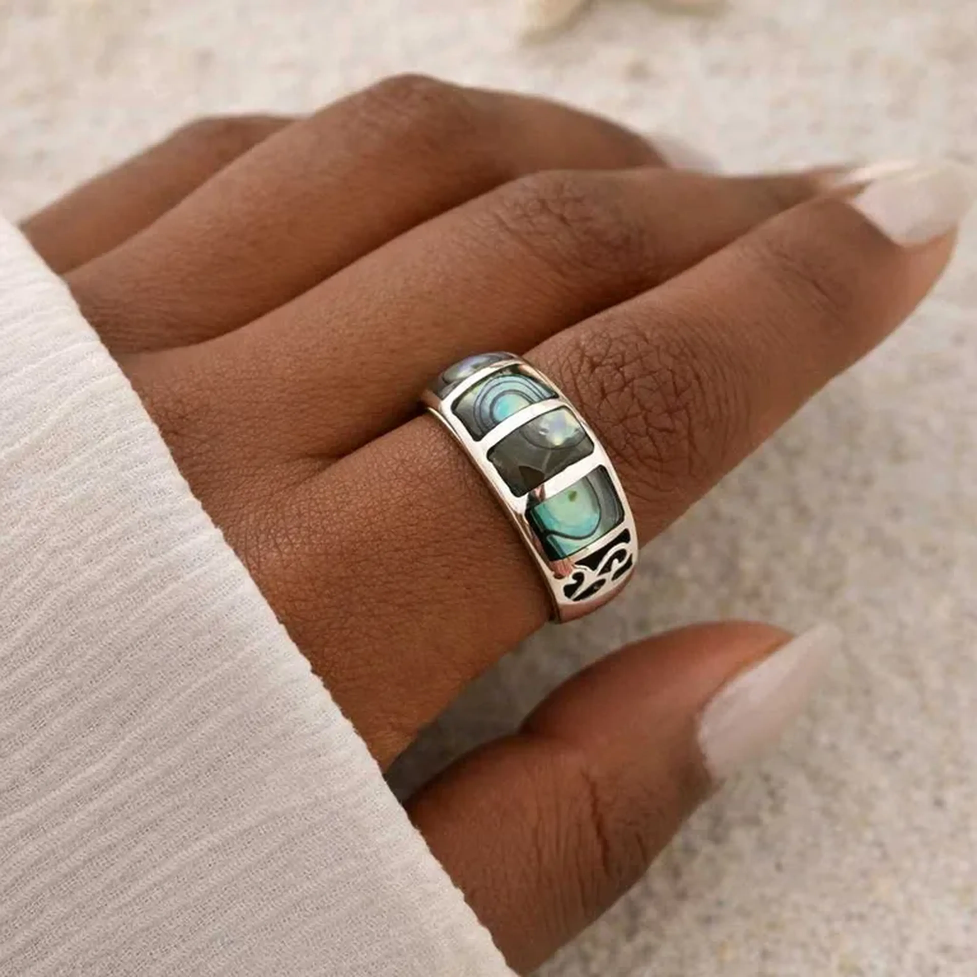 ANEL INDONESIA FIOS FLORAL imagem