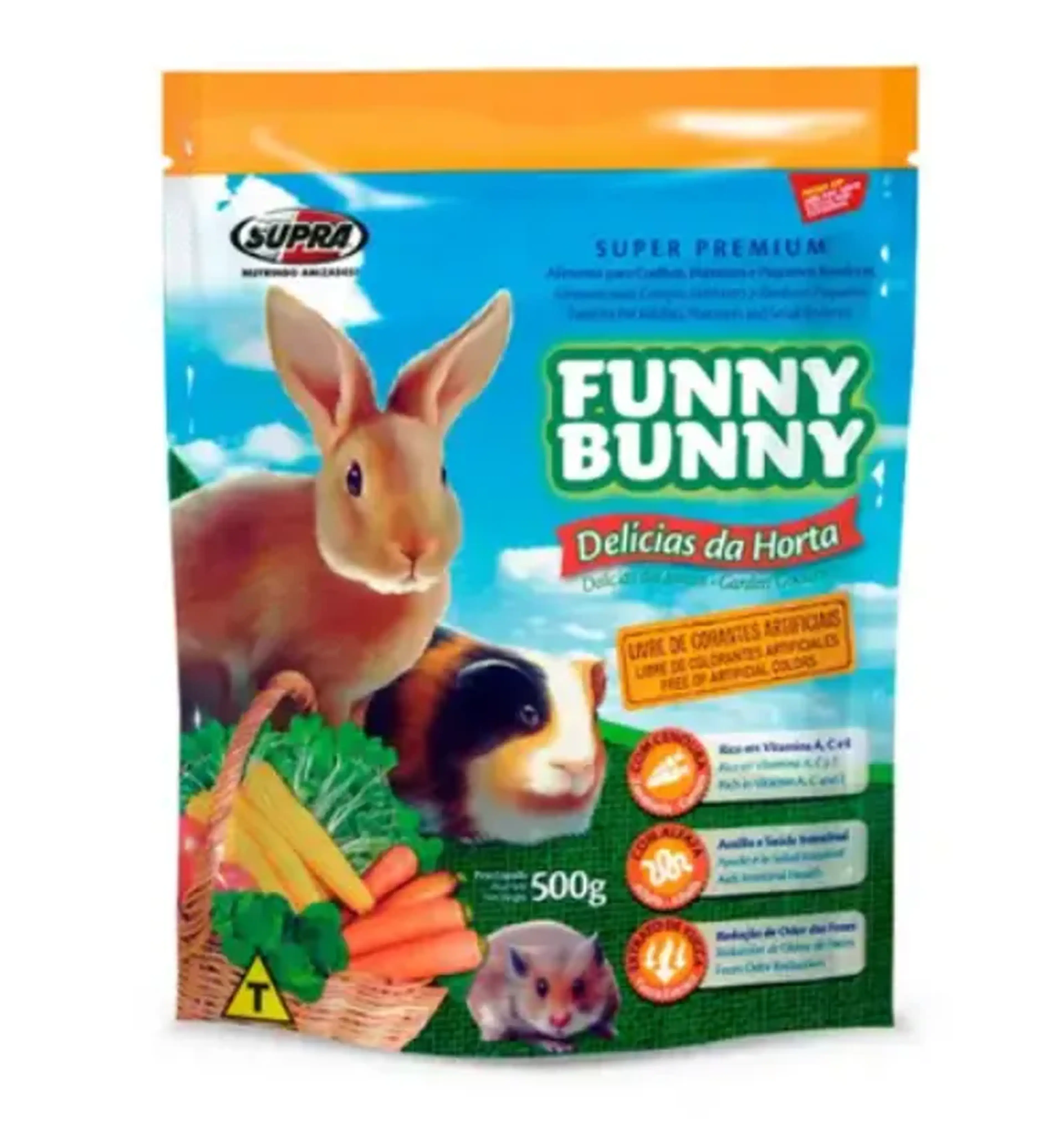 FUNNY BUNNY DELICIAS DA HORTA 500G imagem