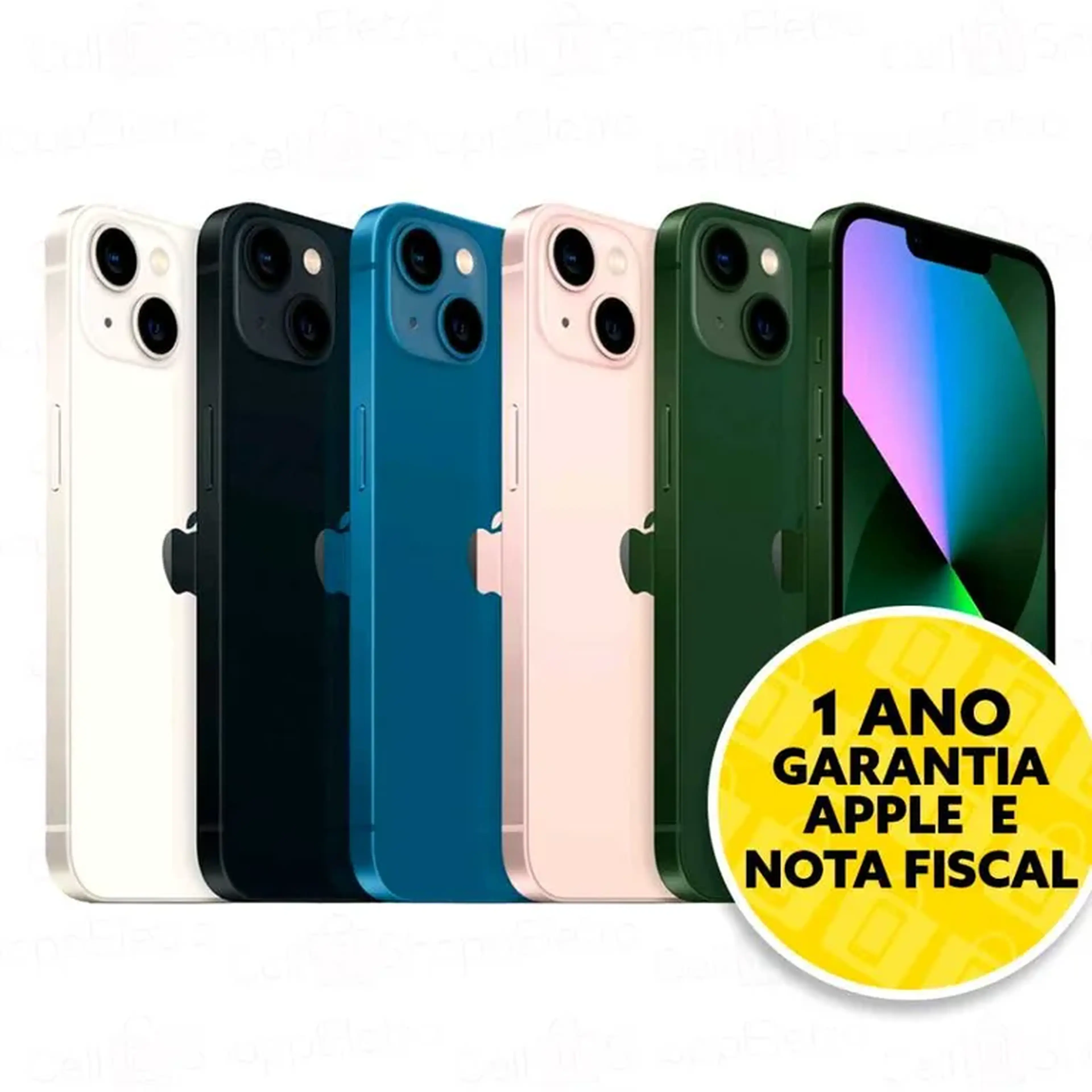 Celular iPhone 13 128gb 5g Dual Sim 1 Ano de Garantia Apple imagem