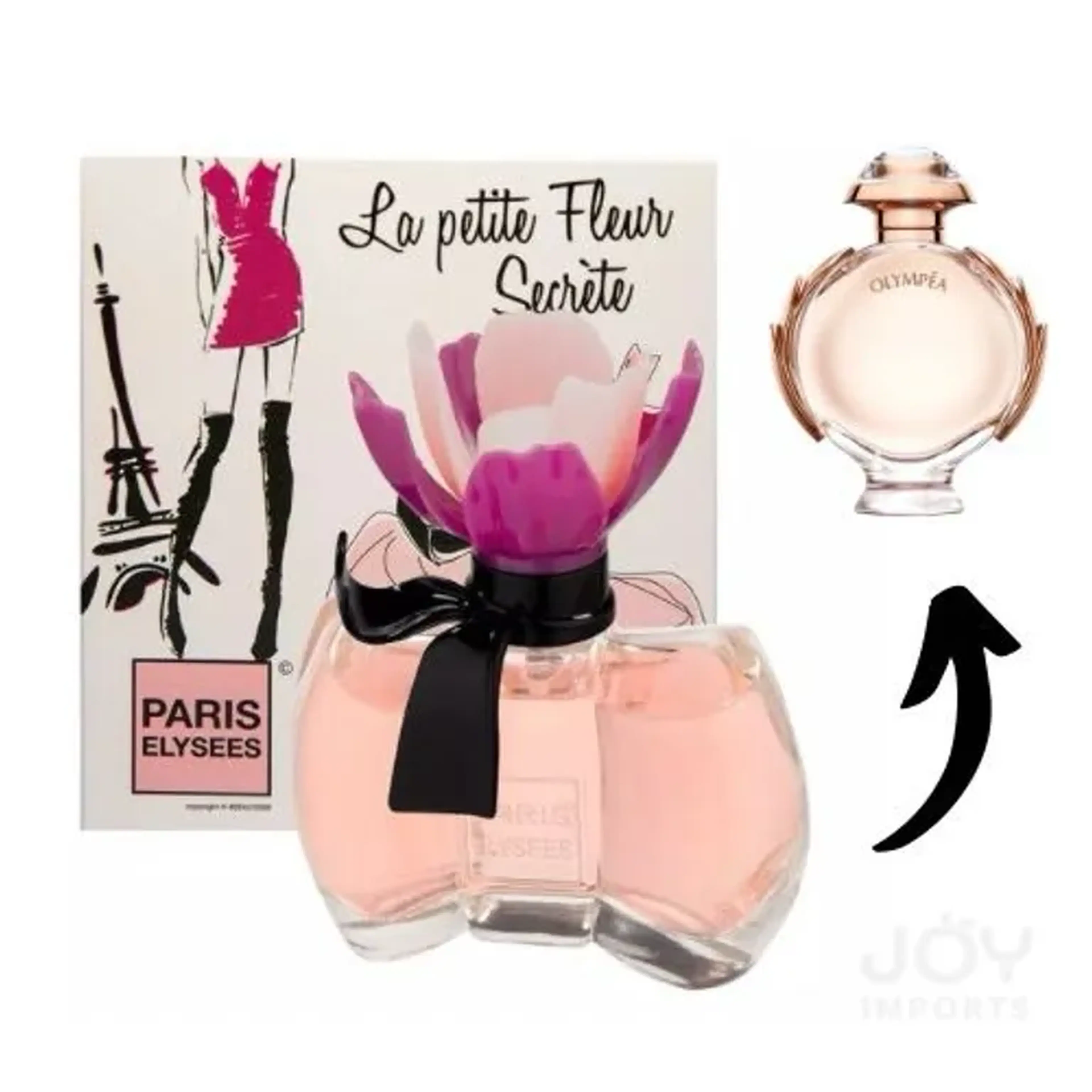 La Petite Fleur Secrete Paris Elysees Perfume Feminino EDT 100ml imagem