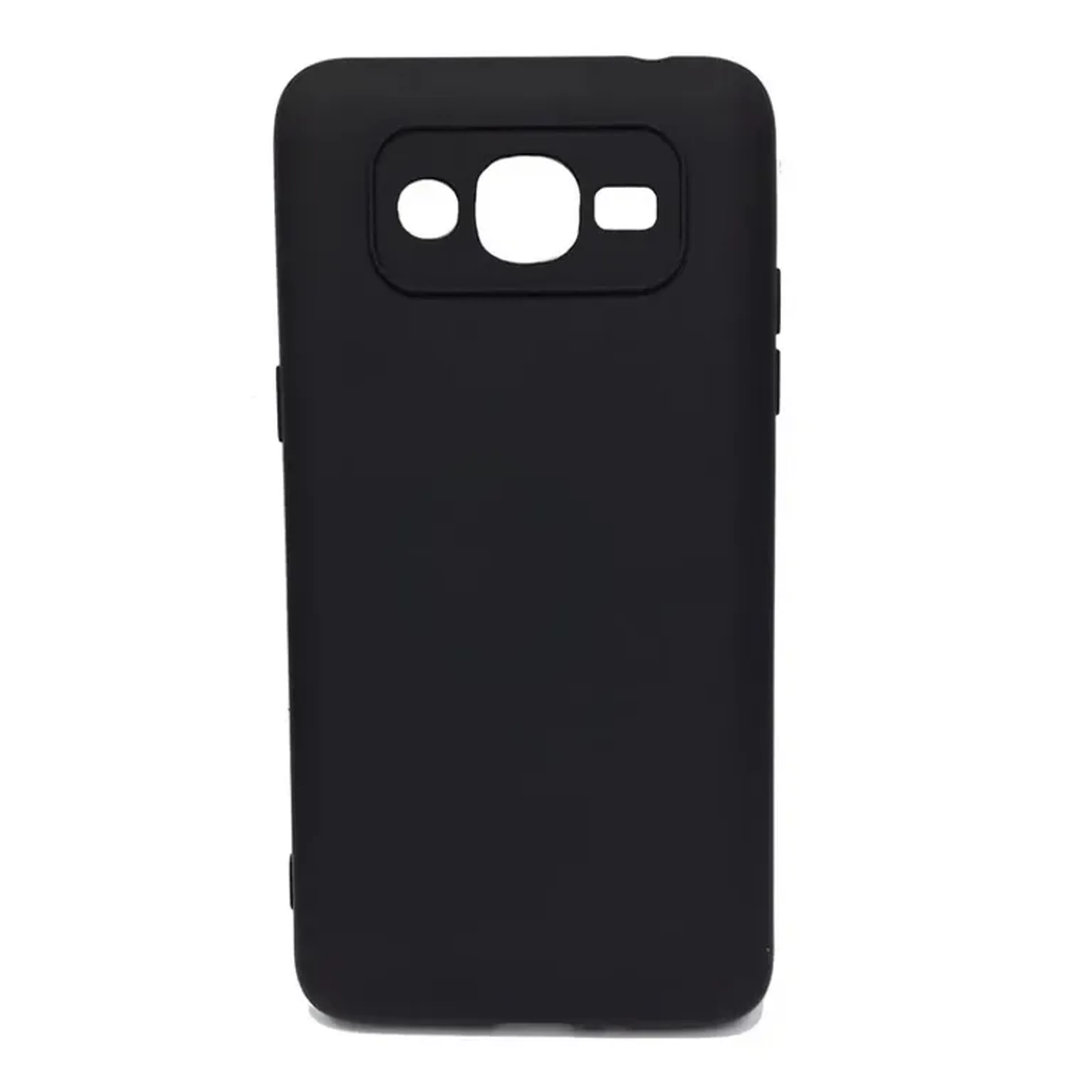 Capinha Galaxy J2 Prime, De Silicone Aveludada (PRETA) imagem