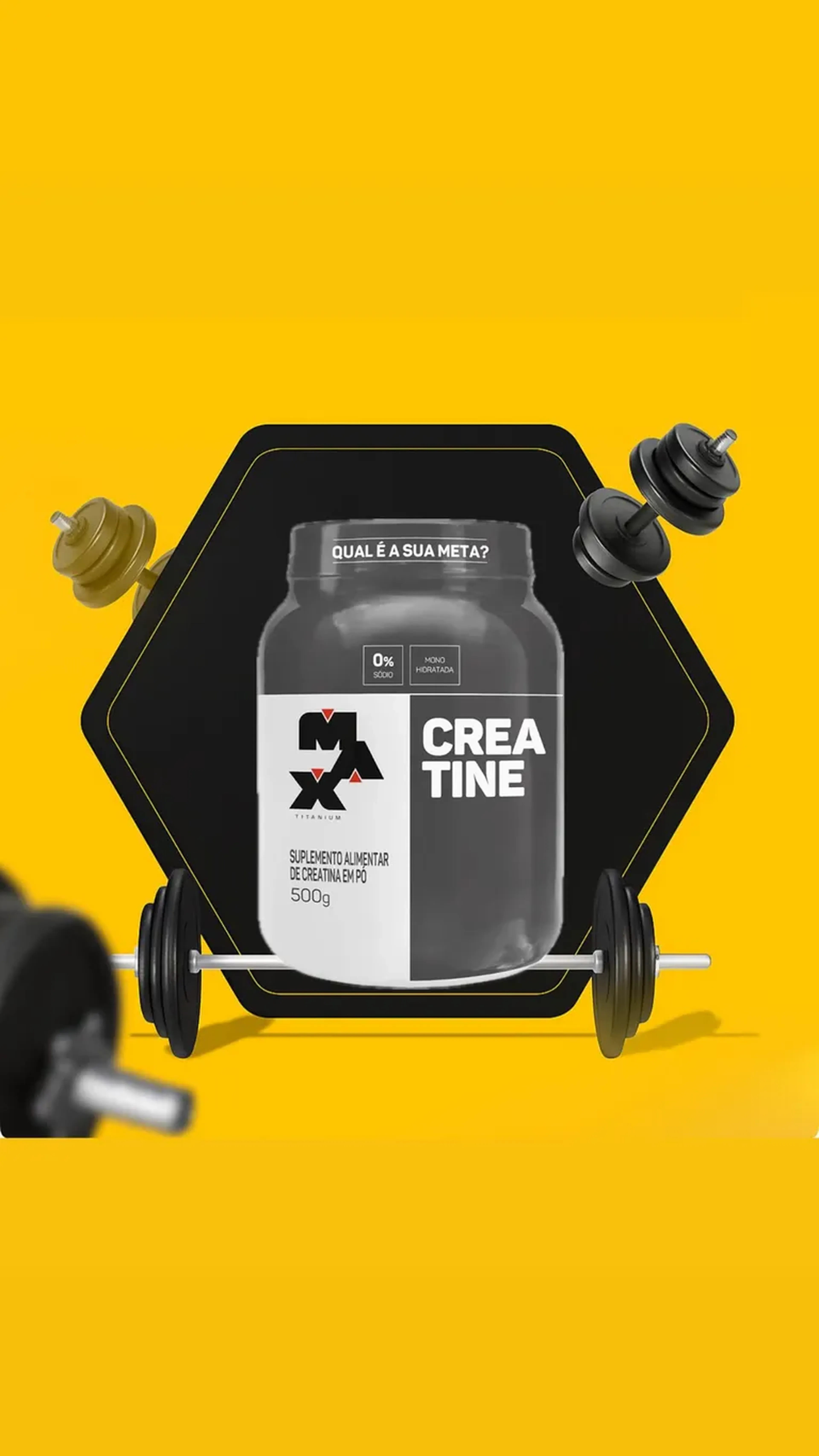 Creatina MAX 500g imagem