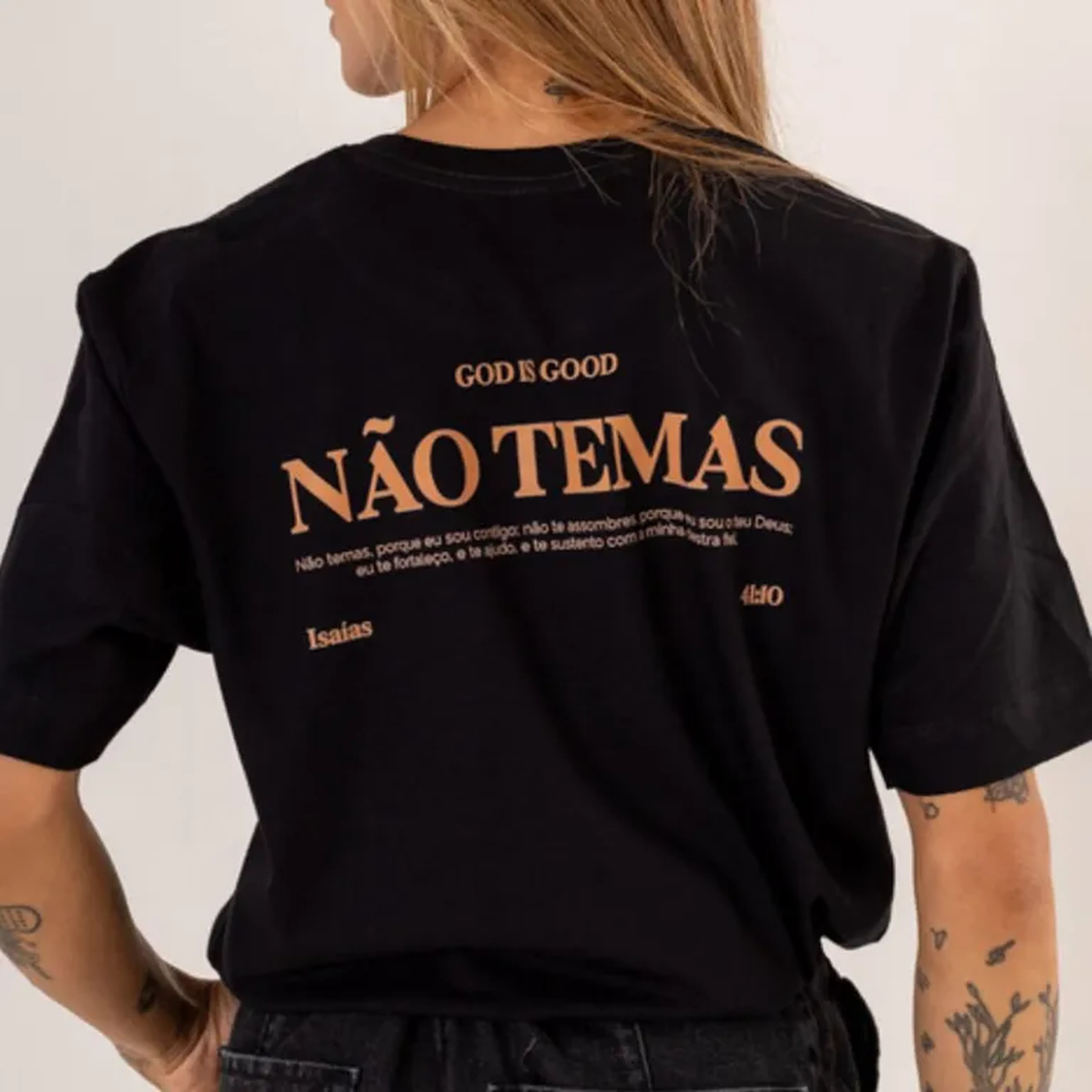 Camiseta God is good não temas G1 imagem