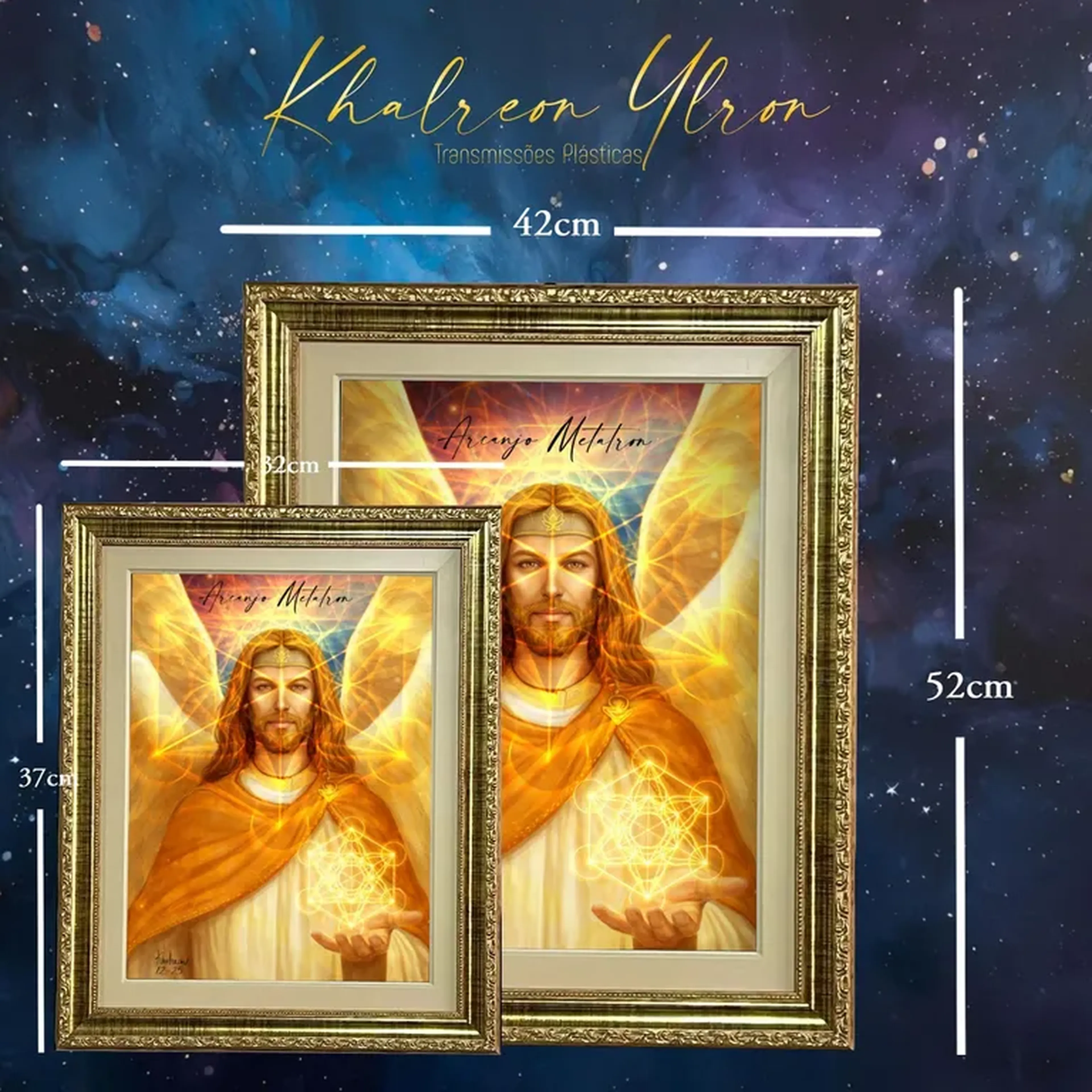 Quadro P- Arcanjo Metatron imagem