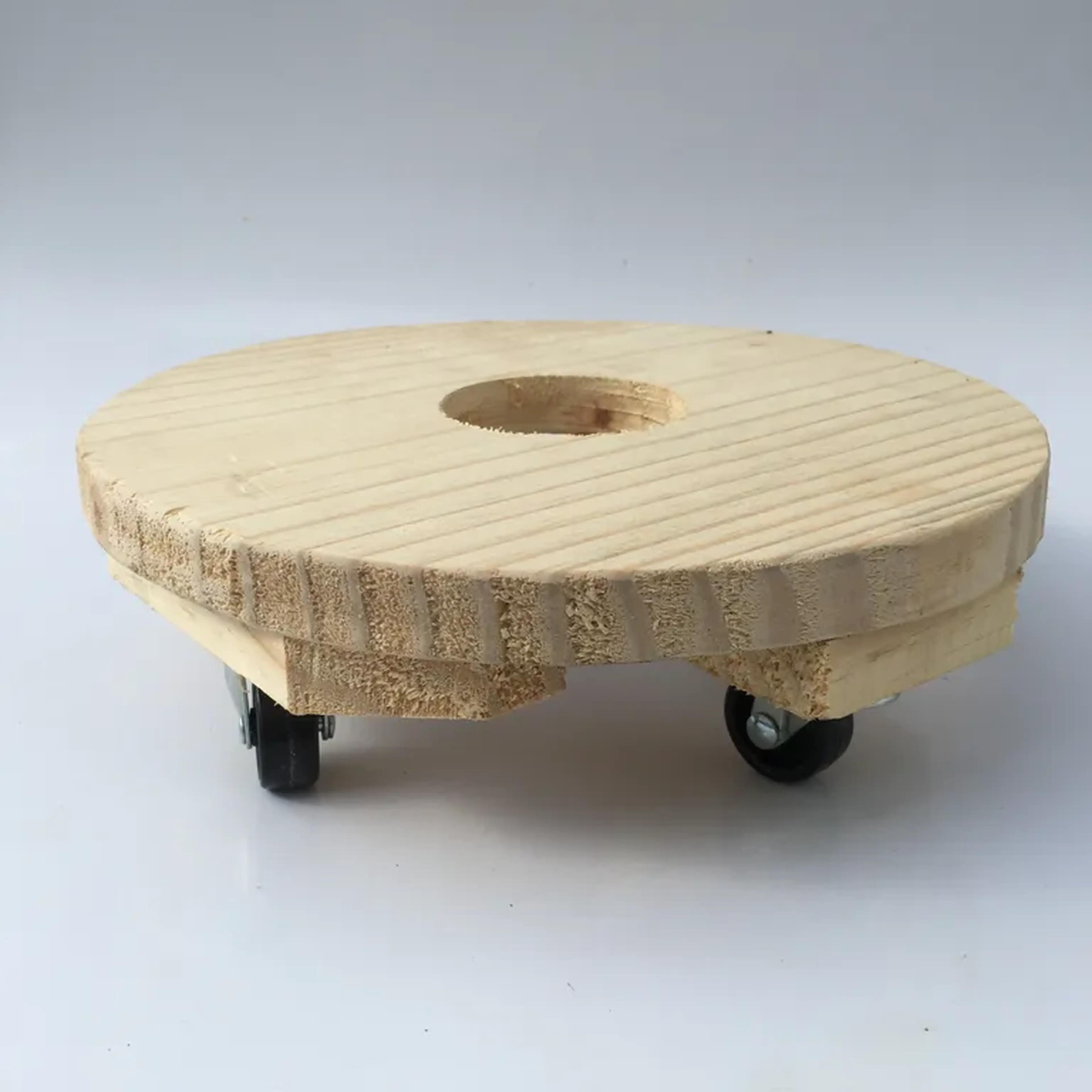 Base Redonda com Rodinhas para Vasos imagem