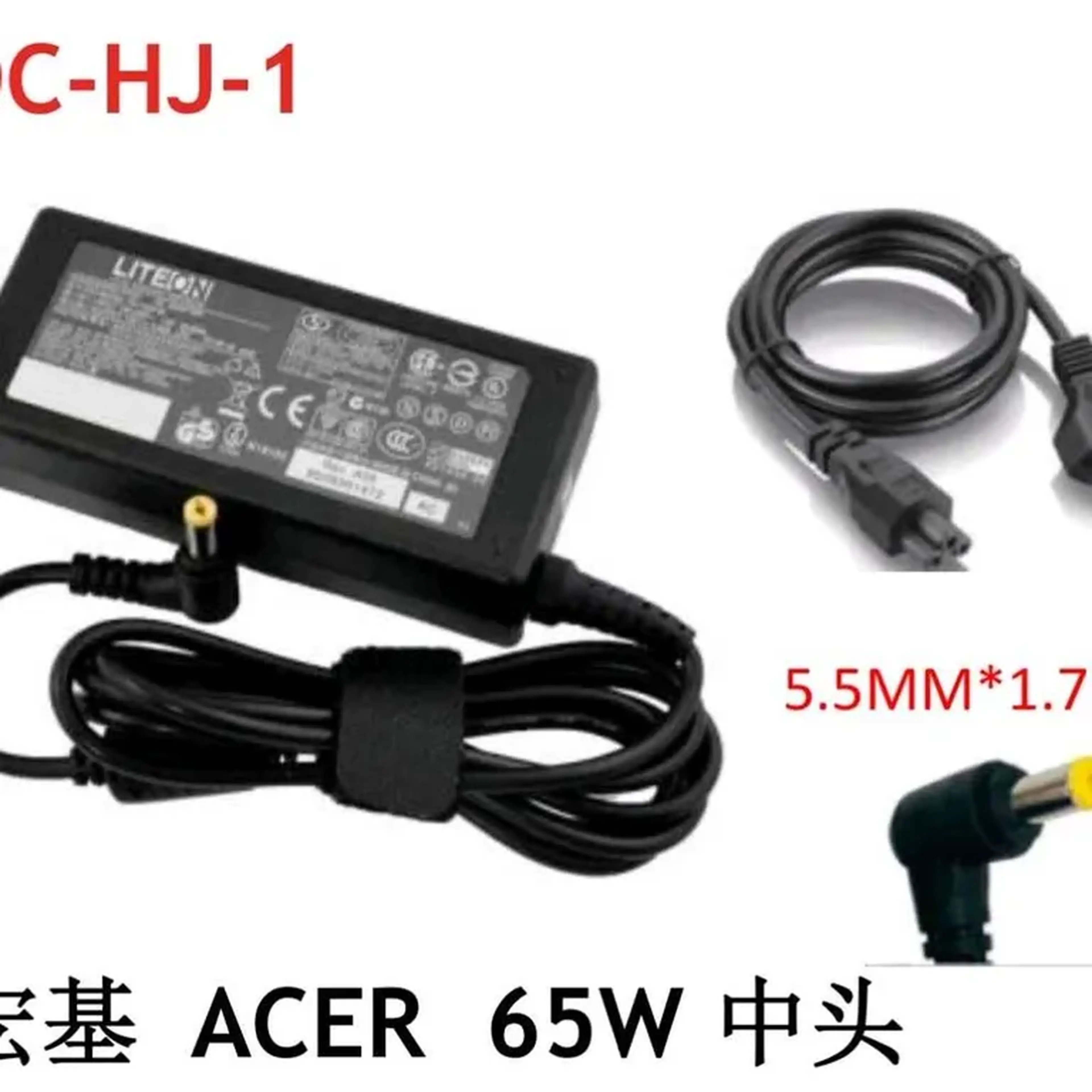 FONTE NOT ACER 65W 19V 3.42A imagem