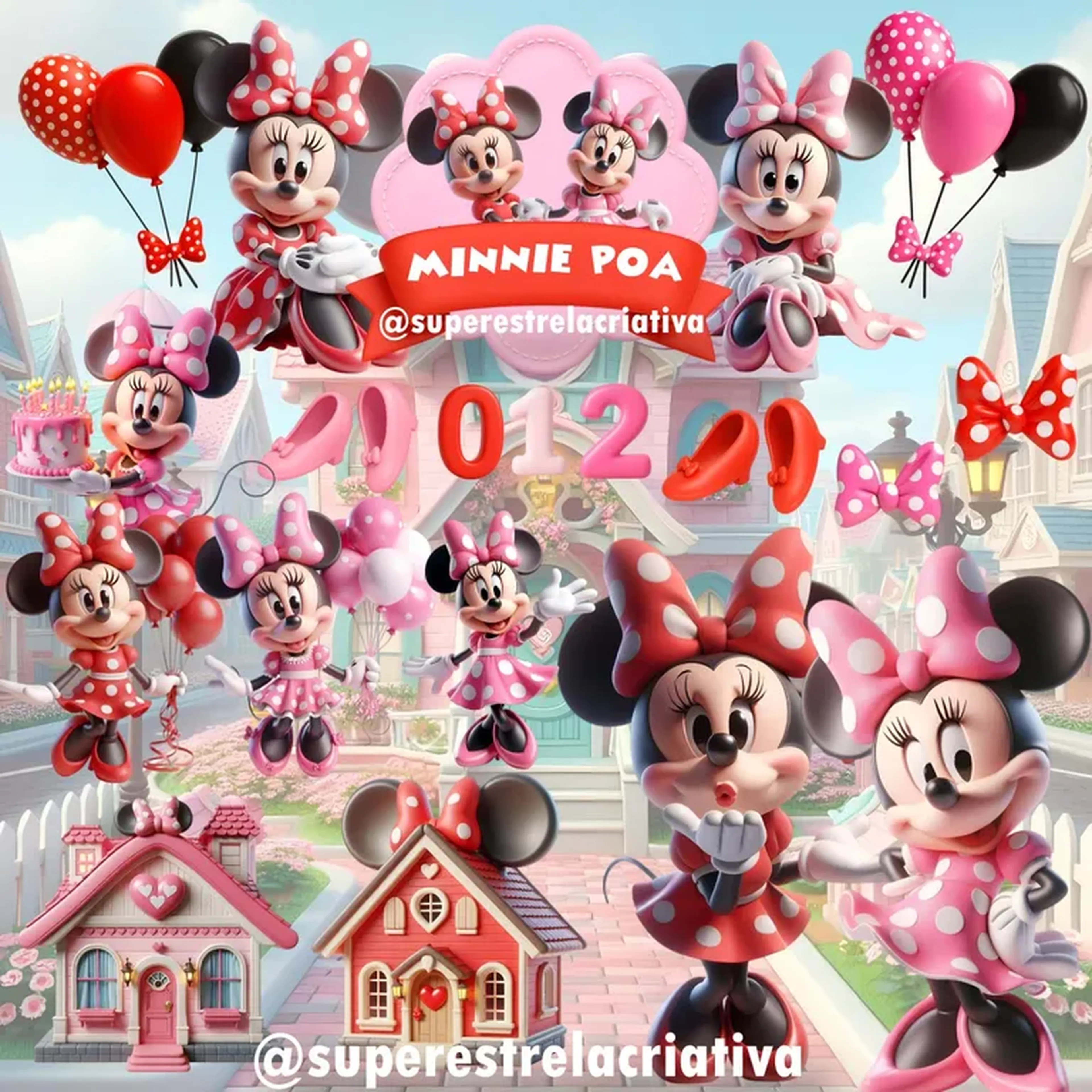 Kit Digital MINNIE POA imagem