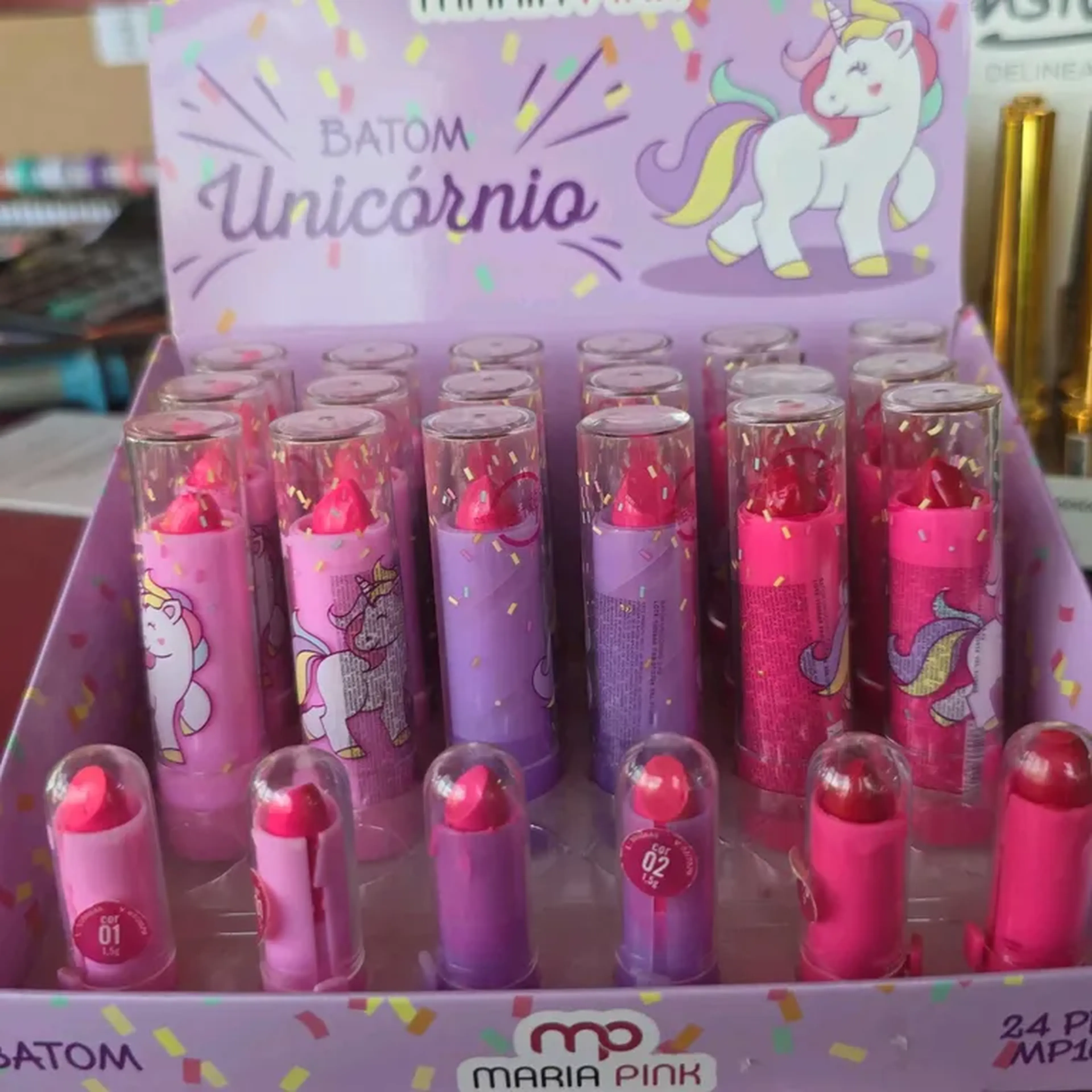 batom unicórnio maria pink imagem