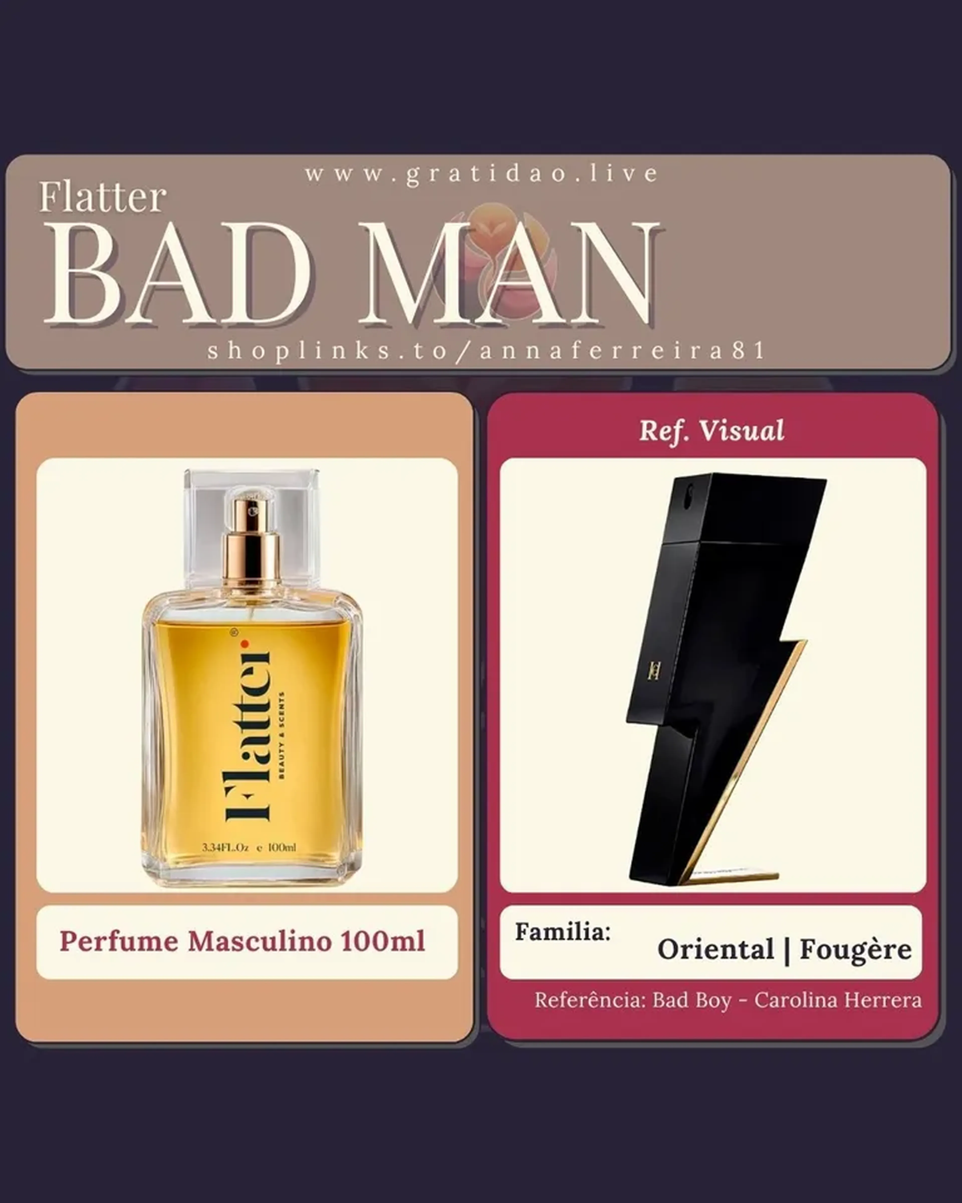 Bad Man - Perfume Masculino imagem
