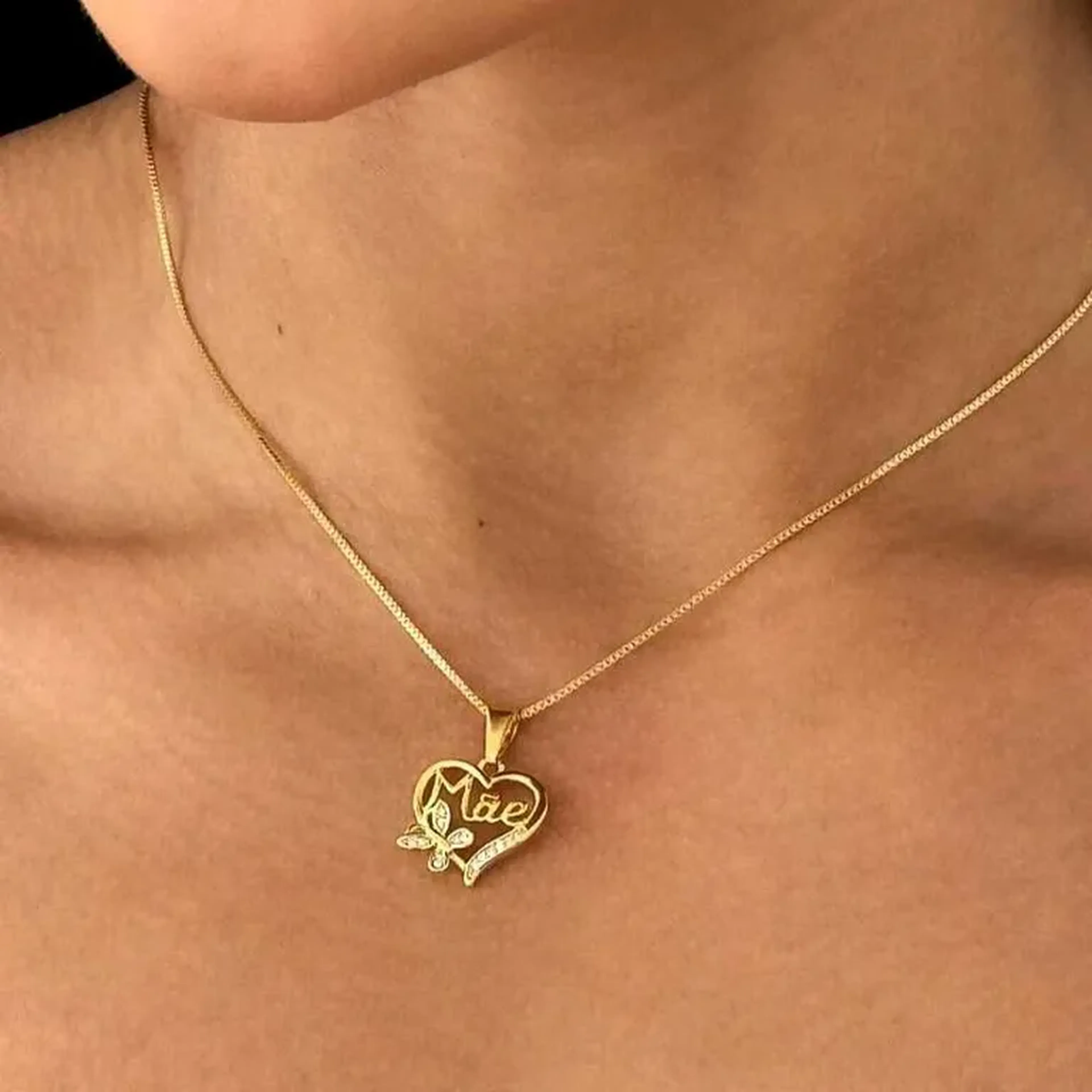 Colar Coração Mãe 27965 imagem