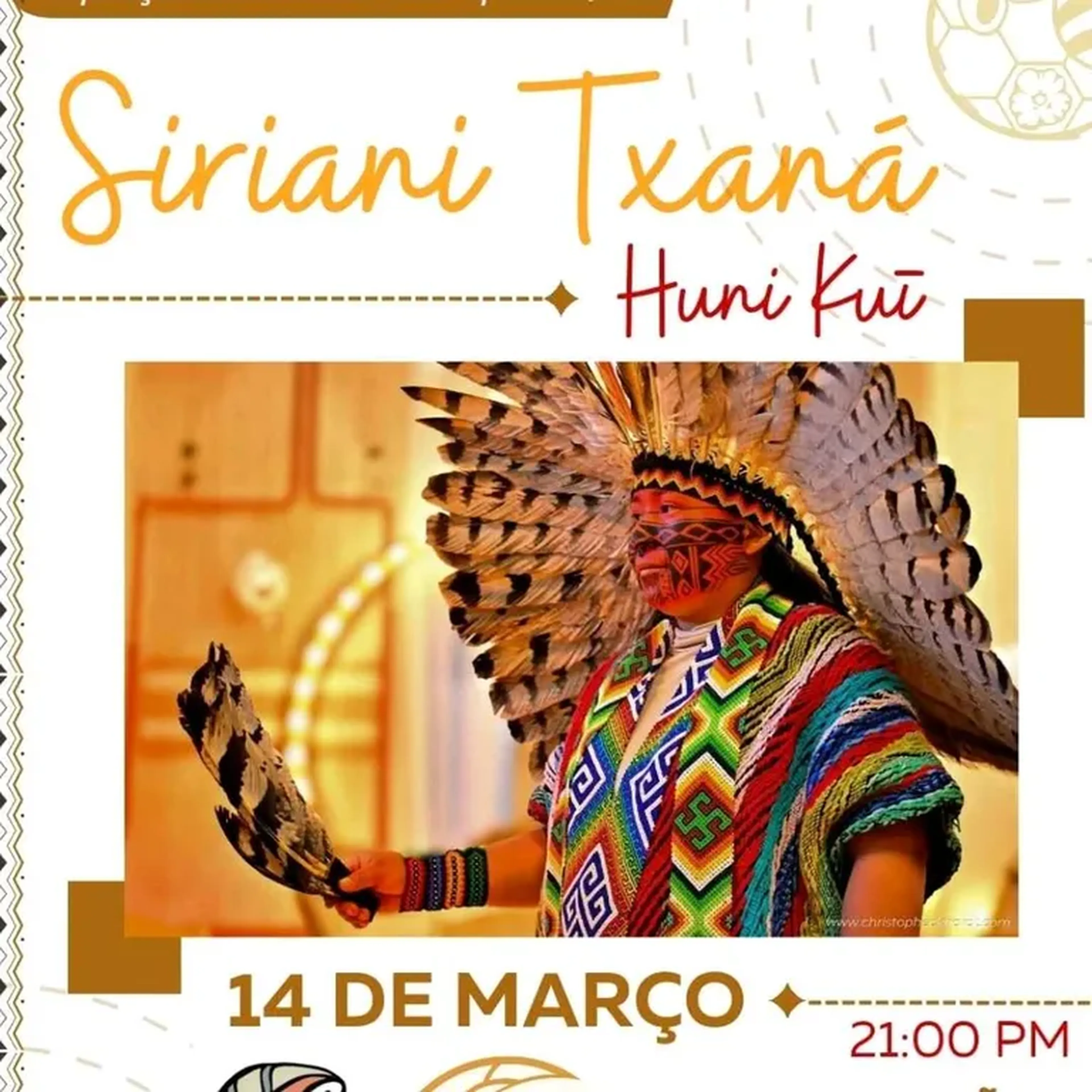 Cerimônia com Ayahuasca - Siriani Txana Huni kui - 14 março imagem