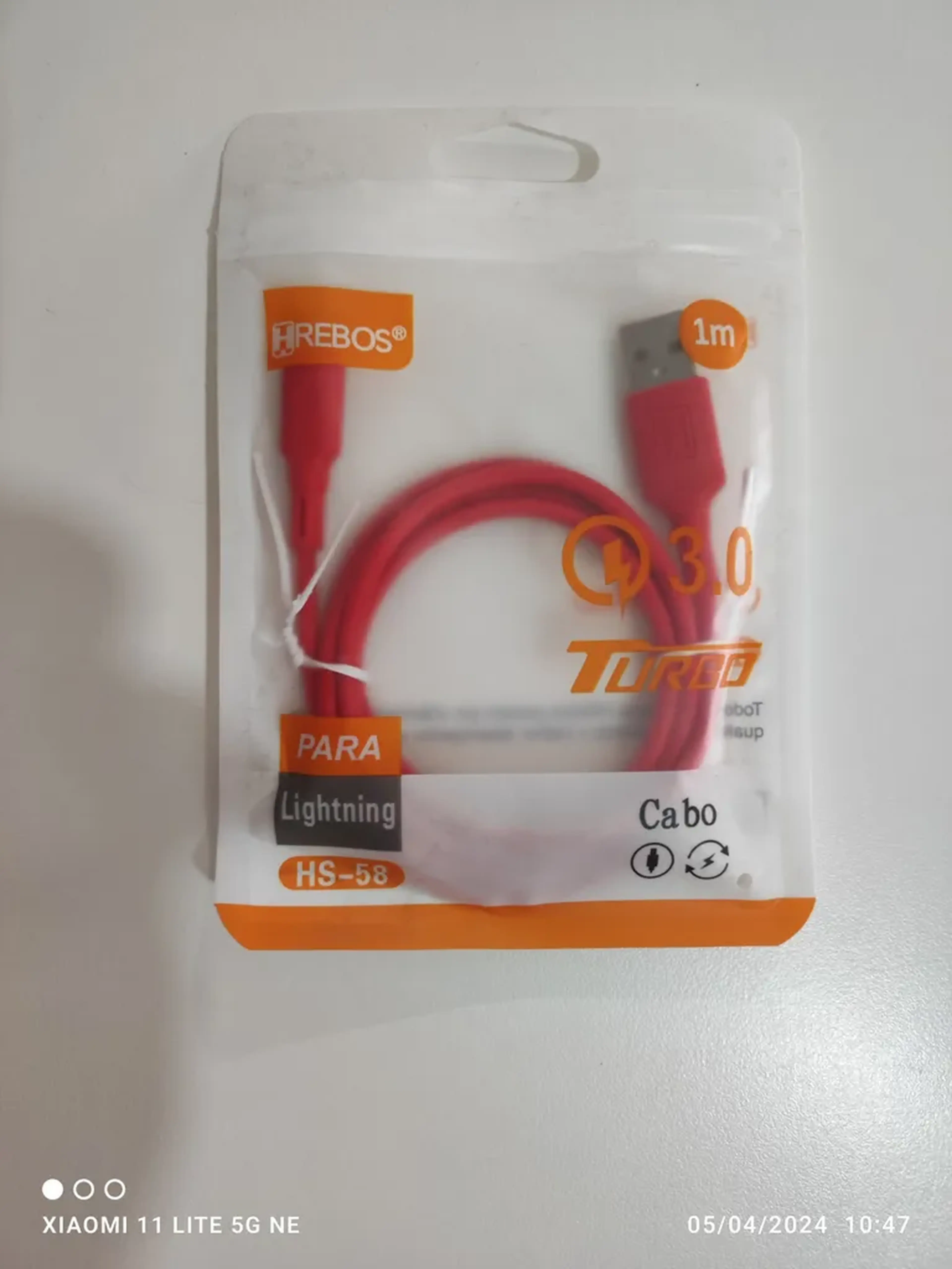 cabo USB Hrebos imagem