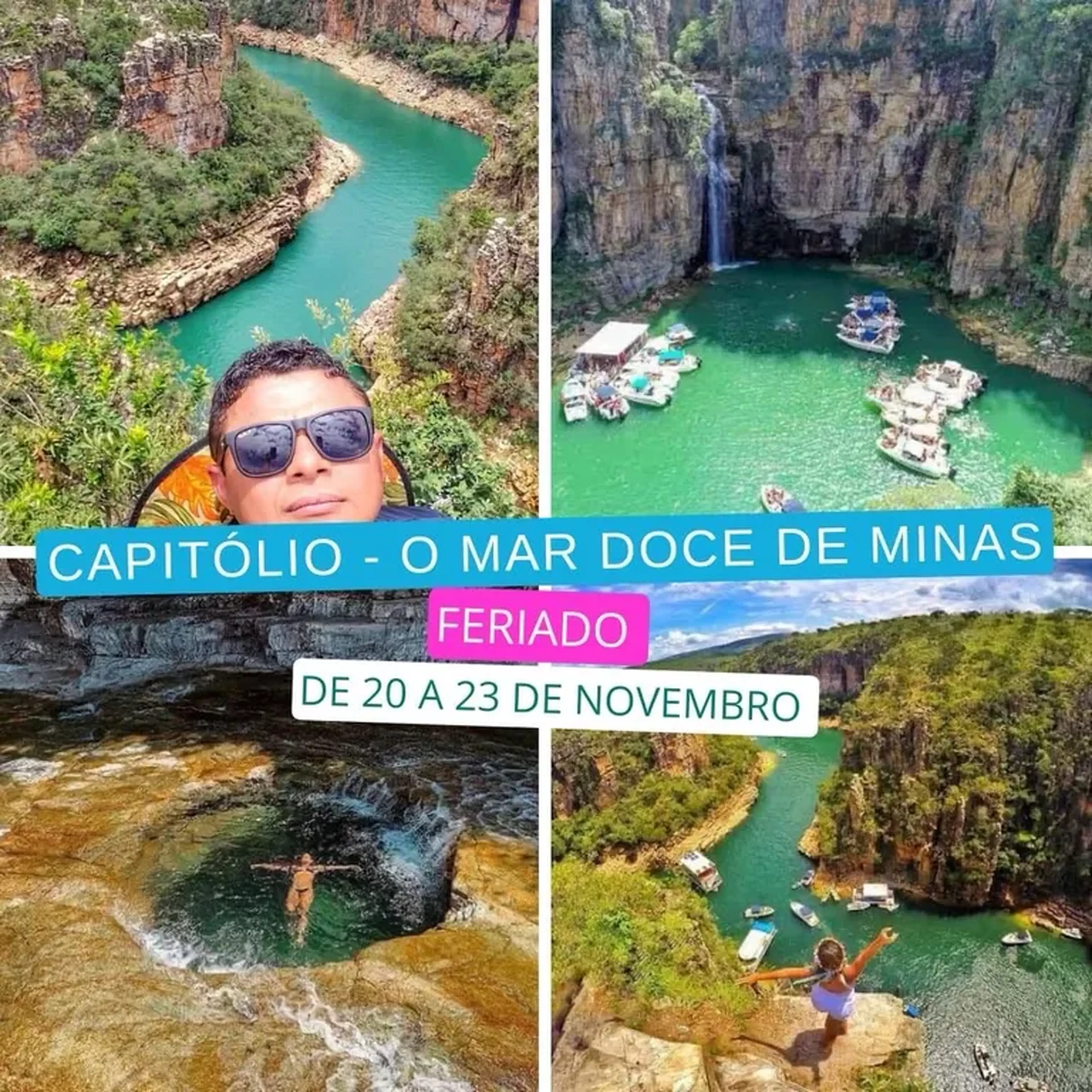 CAPITÓLIO - O MAR DOCE DE MINAS 20 A 23 DE NOVEMBRO (Feriado) imagem