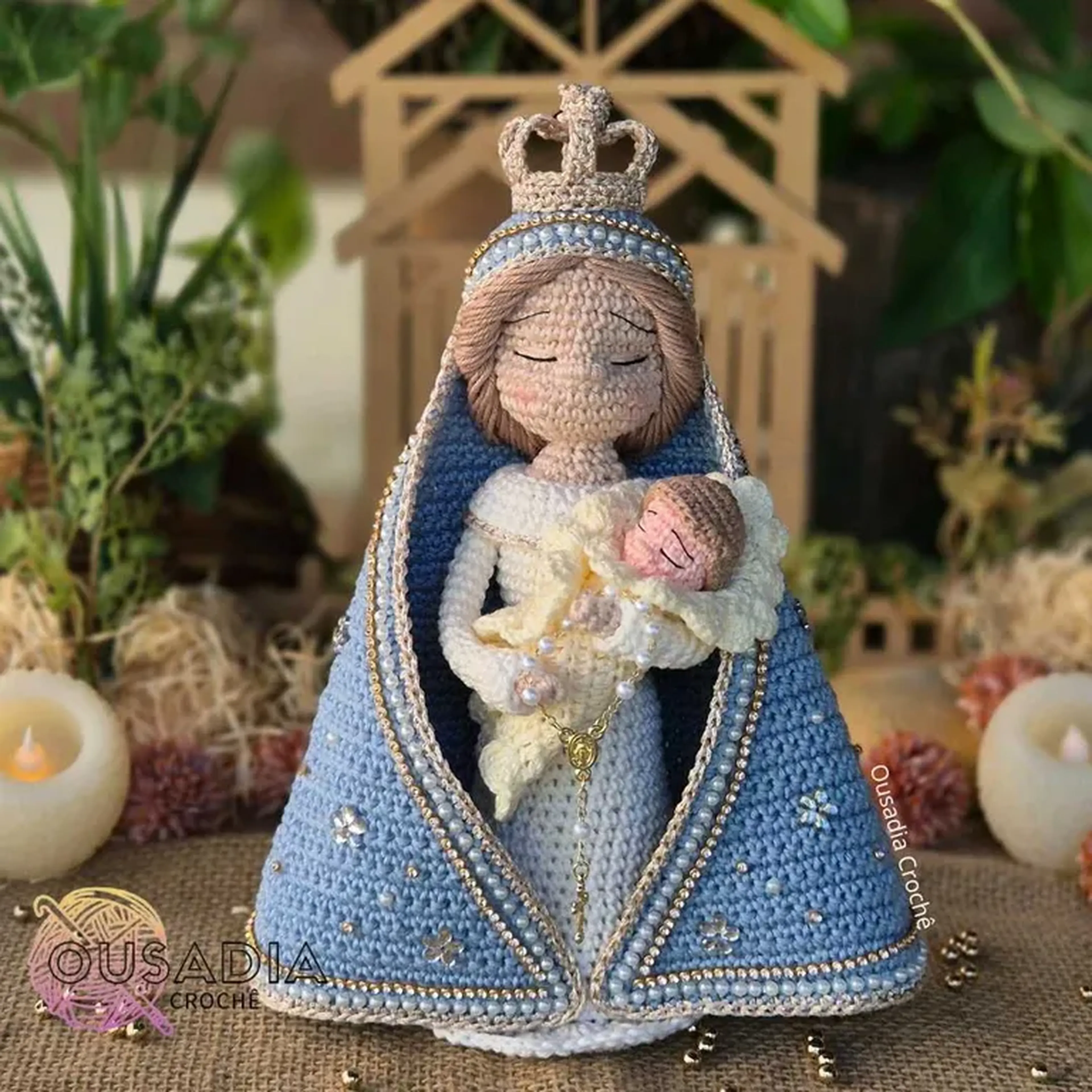 Mãezinha do Céu - Azul imagem